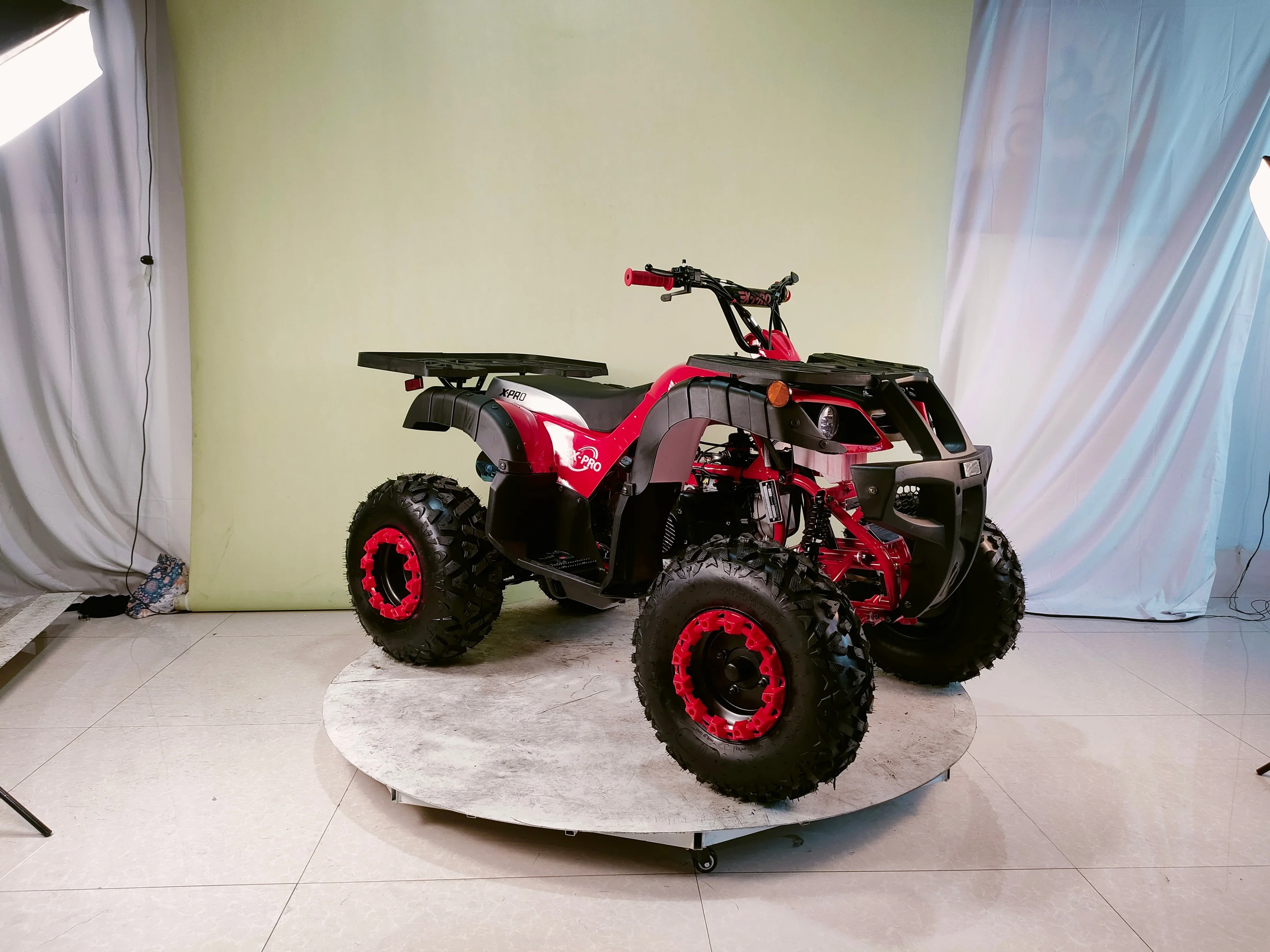 Free Shipping! X-PRO Cougar 200cc Utility ATV with Automatic Transmission w/Reverse, LED Headlight, Big 23in/22in Tires! - Image 3