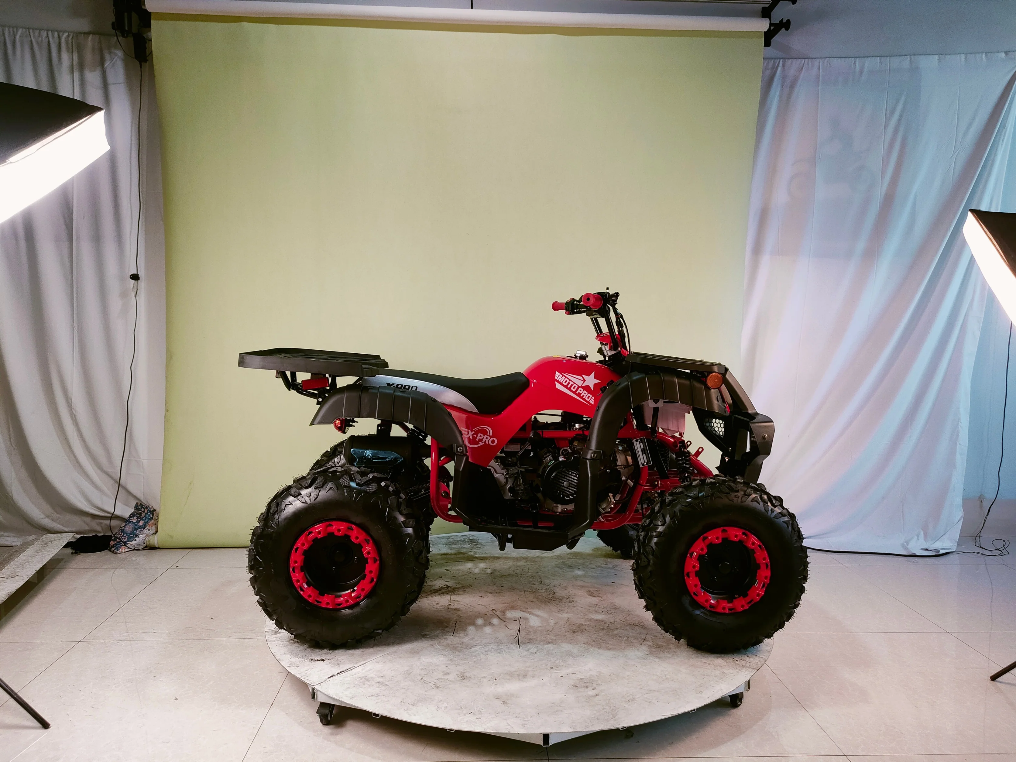 Free Shipping! X-PRO Cougar 200cc Utility ATV with Automatic Transmission w/Reverse, LED Headlight, Big 23in/22in Tires! - Image 4