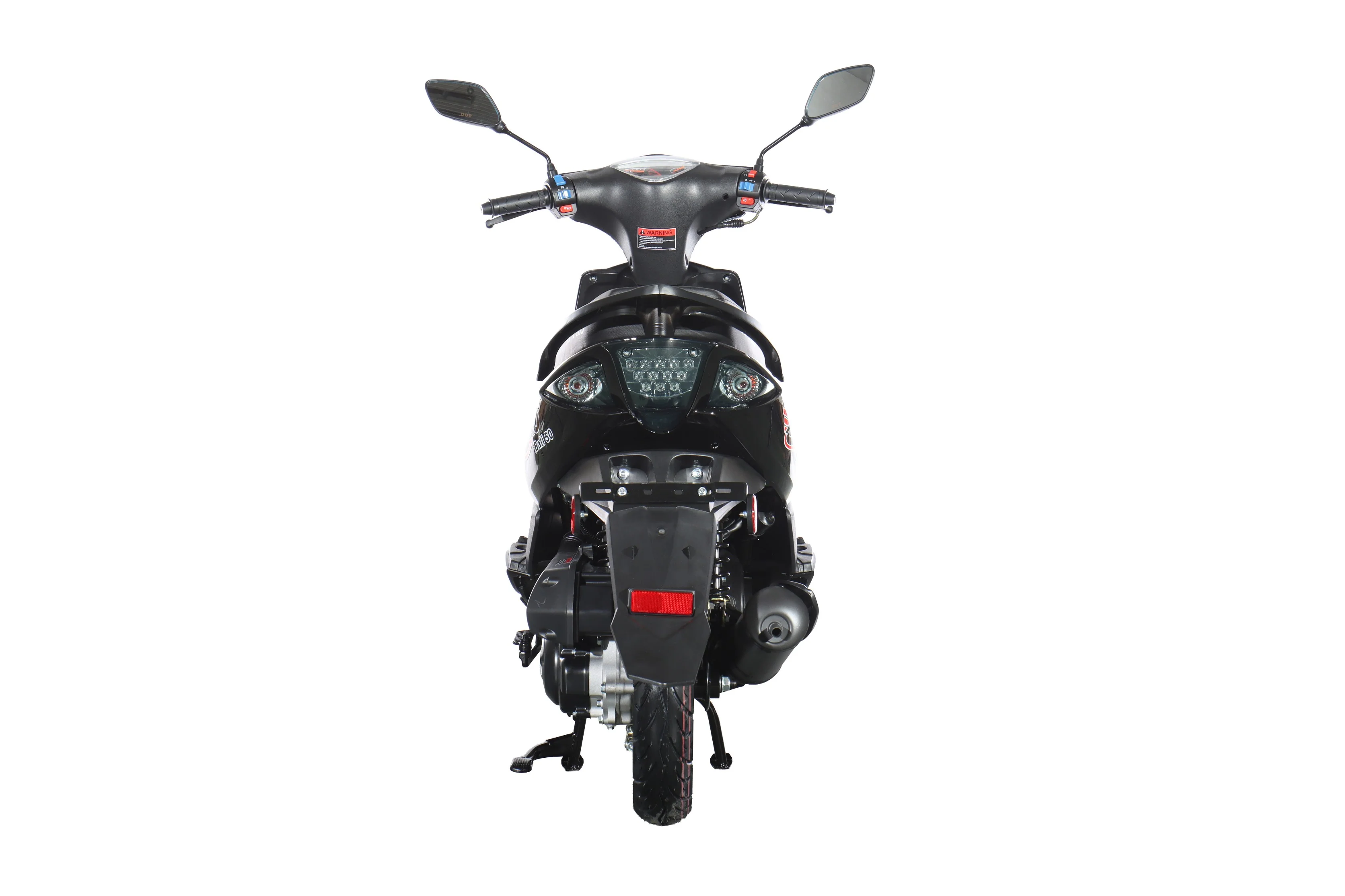 Free Shipping! X-PRO Bali 50cc Moped Scooter with 10" Wheels! Electric/Kick Start! Large LED Headlights! - Image 10