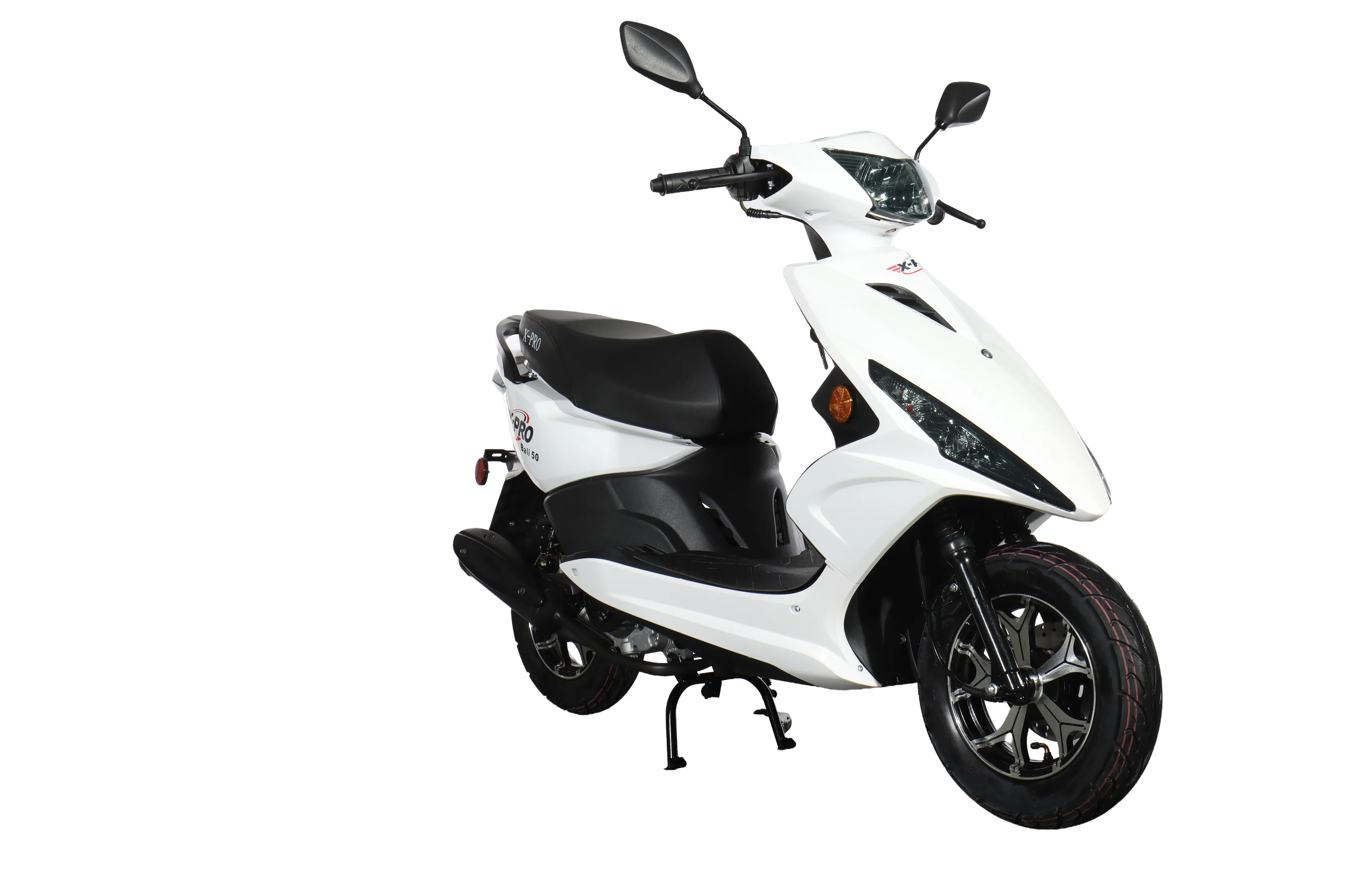 Free Shipping! X-PRO Bali 50cc Moped Scooter with 10" Wheels! Electric/Kick Start! Large LED Headlights! - Image 14