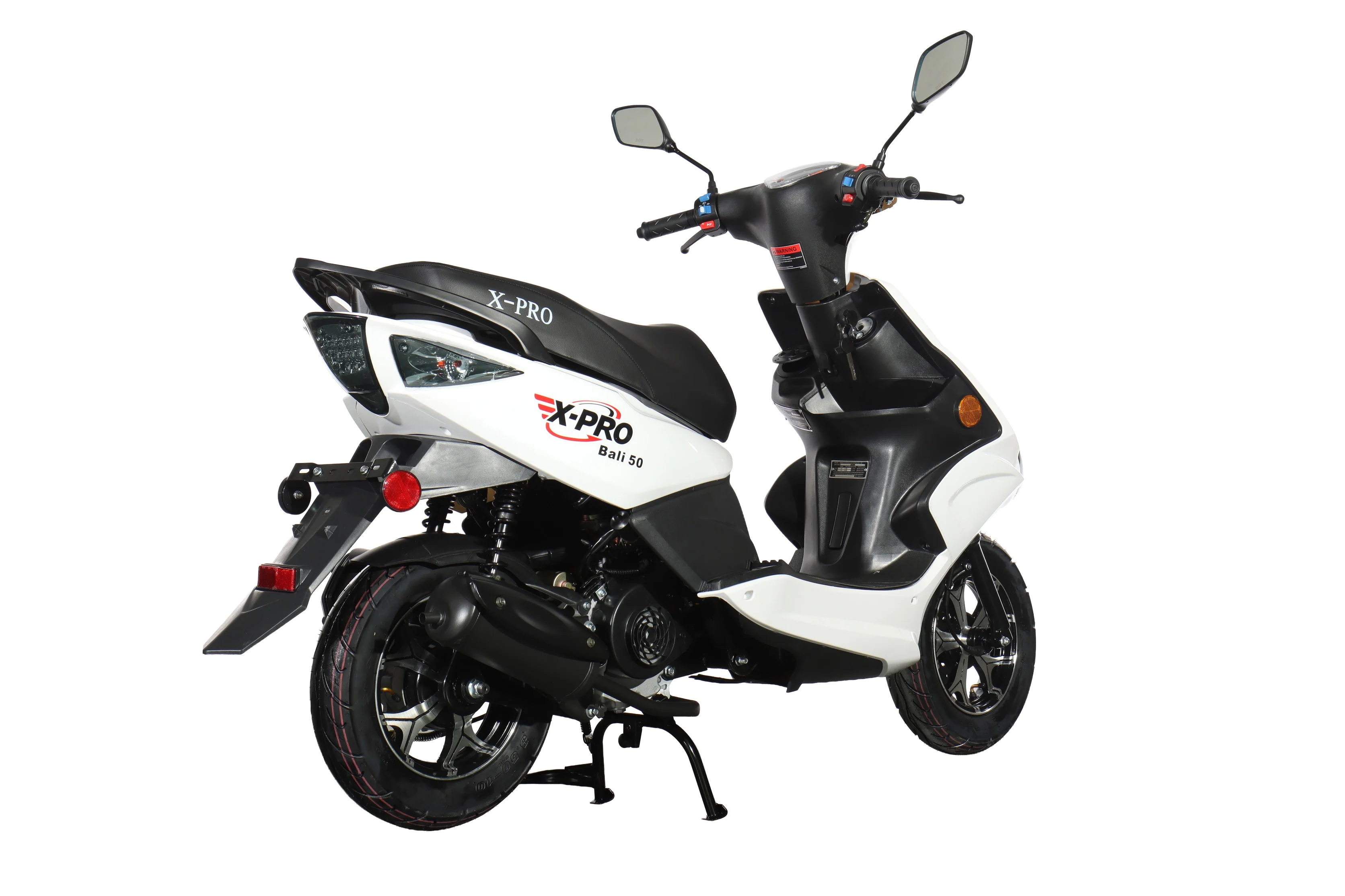 Free Shipping! X-PRO Bali 50cc Moped Scooter with 10" Wheels! Electric/Kick Start! Large LED Headlights! - Image 16