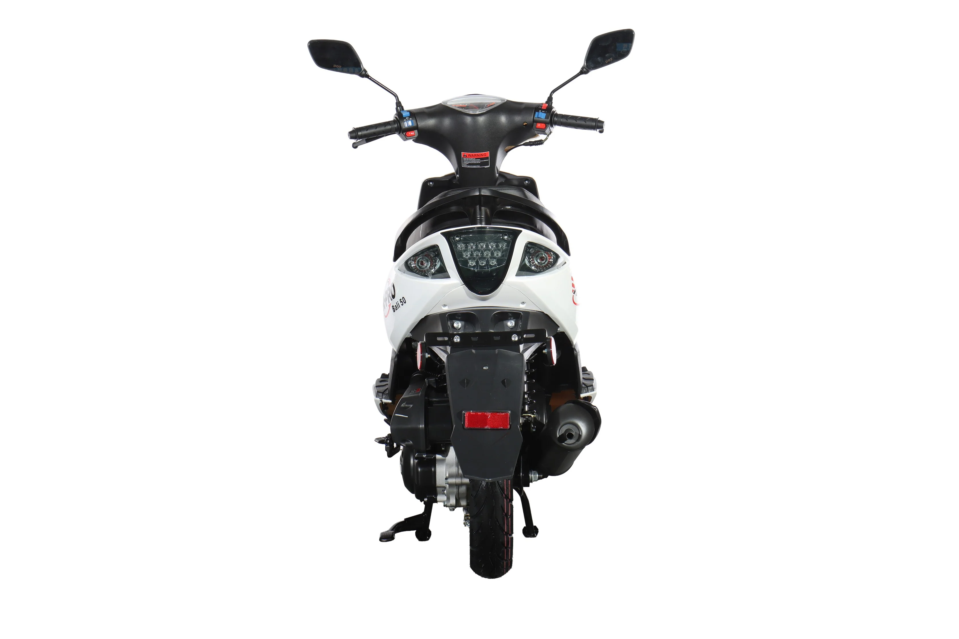 Free Shipping! X-PRO Bali 50cc Moped Scooter with 10" Wheels! Electric/Kick Start! Large LED Headlights! - Image 17