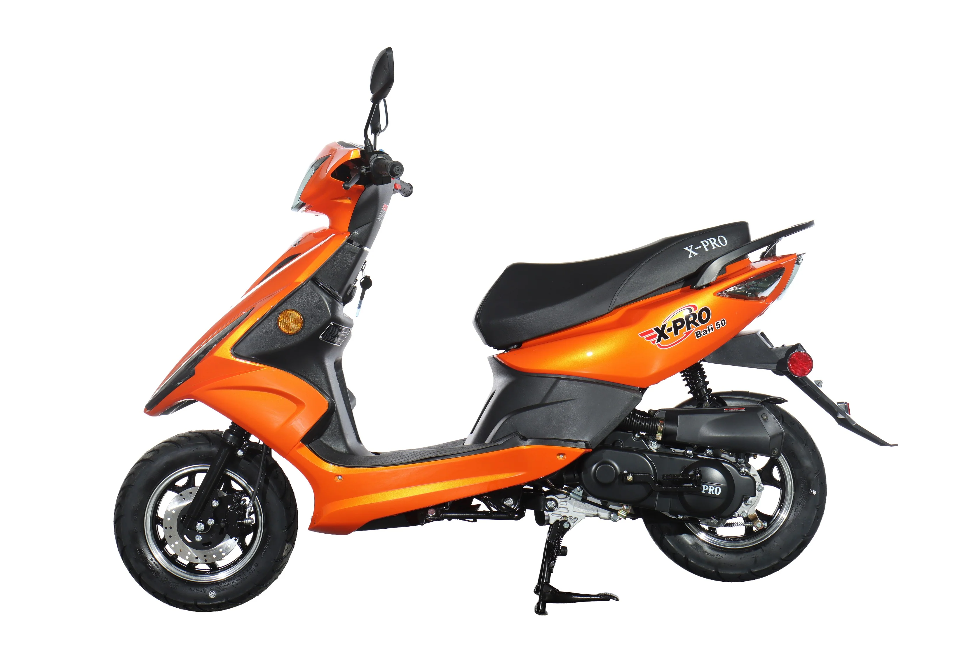 Free Shipping! X-PRO Bali 50cc Moped Scooter with 10" Wheels! Electric/Kick Start! Large LED Headlights! - Image 26