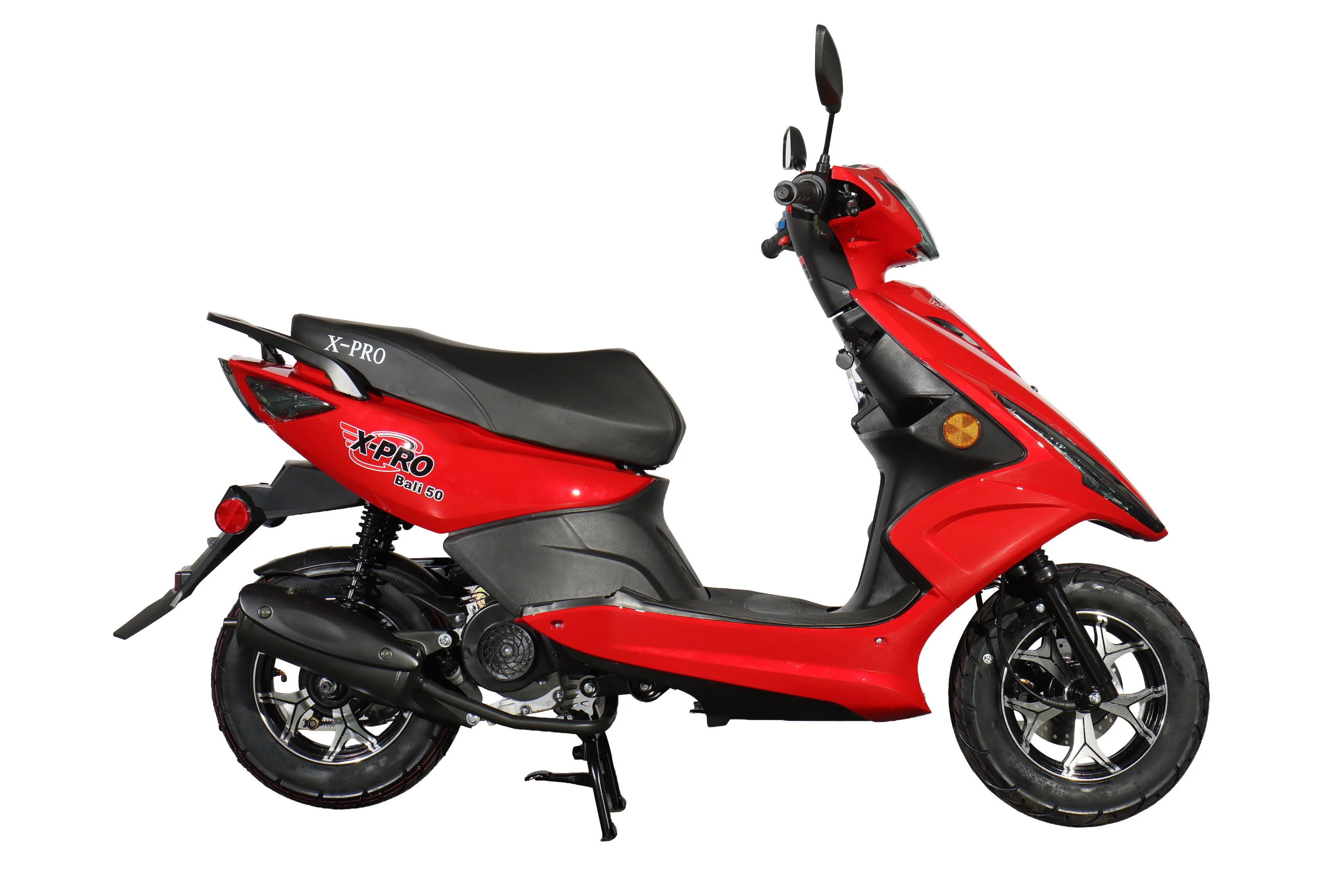 Free Shipping! X-PRO Bali 50cc Moped Scooter with 10" Wheels! Electric/Kick Start! Large LED Headlights! - Image 29