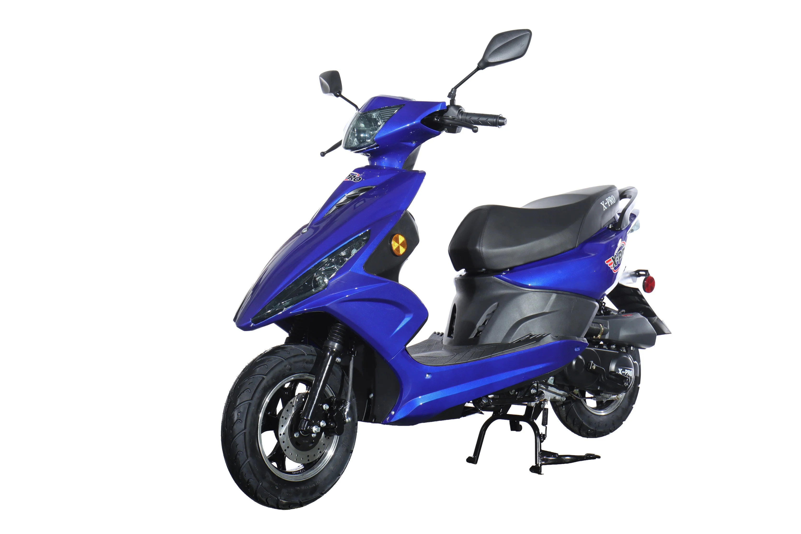 Free Shipping! X-PRO Bali 50cc Moped Scooter with 10" Wheels! Electric/Kick Start! Large LED Headlights! - Image 3