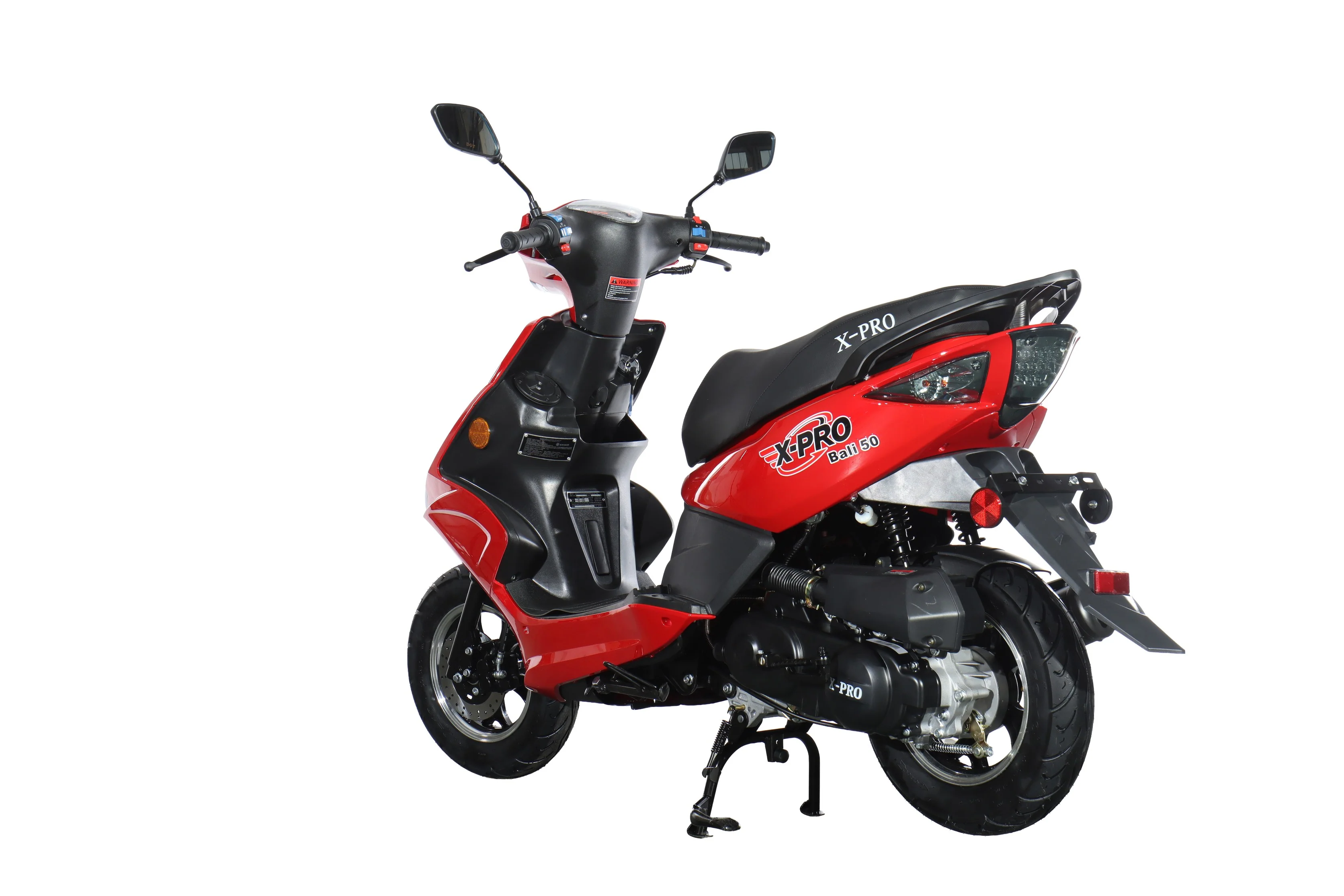 Free Shipping! X-PRO Bali 50cc Moped Scooter with 10" Wheels! Electric/Kick Start! Large LED Headlights! - Image 32