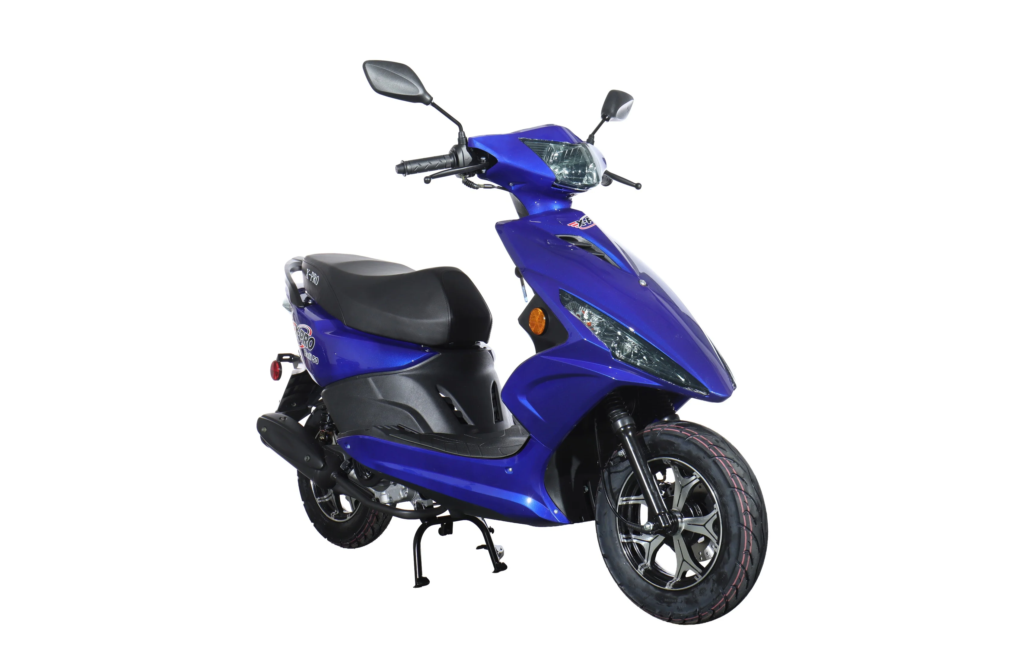 Free Shipping! X-PRO Bali 50cc Moped Scooter with 10" Wheels! Electric/Kick Start! Large LED Headlights! - Image 35