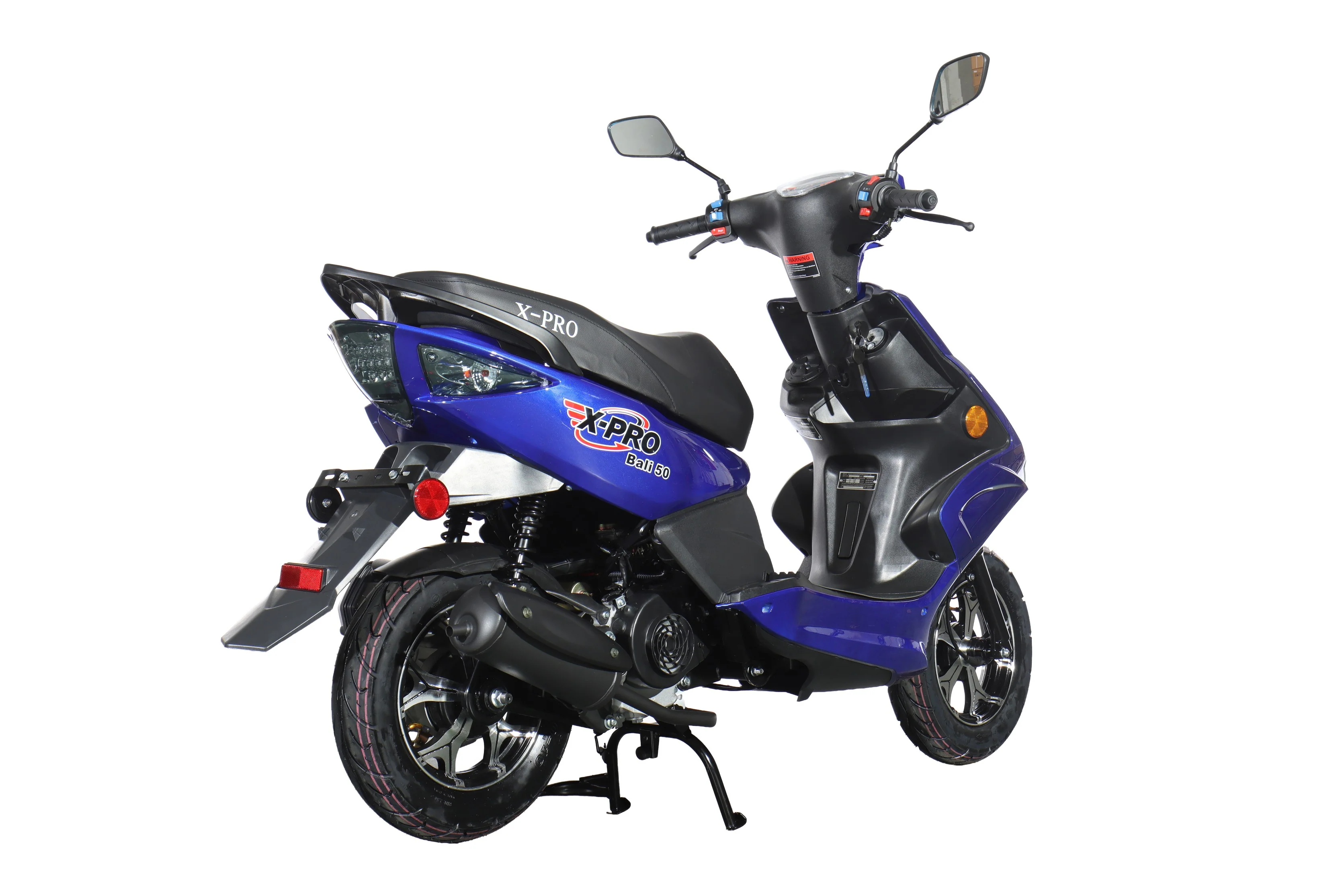 Free Shipping! X-PRO Bali 50cc Moped Scooter with 10" Wheels! Electric/Kick Start! Large LED Headlights! - Image 37
