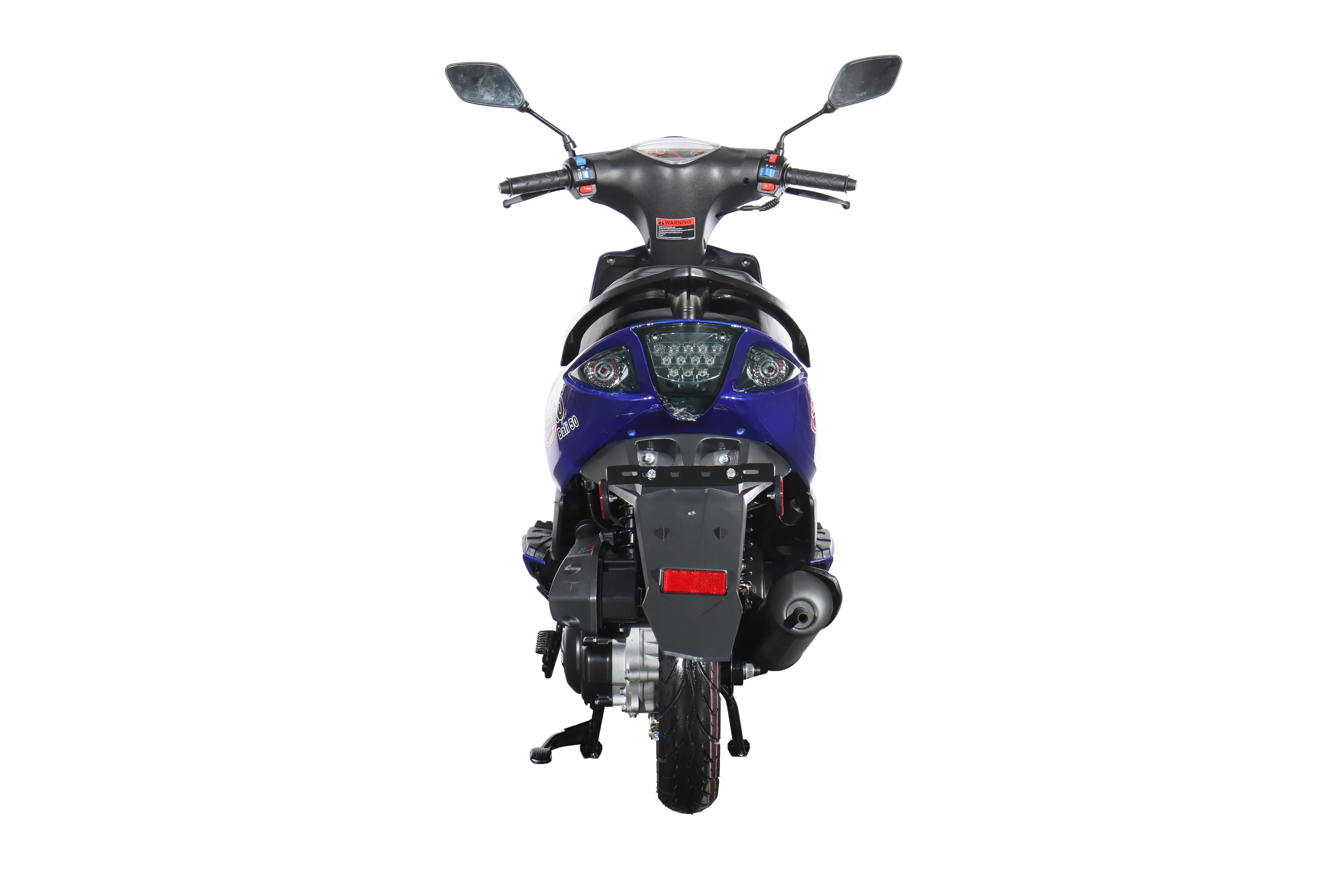 Free Shipping! X-PRO Bali 50cc Moped Scooter with 10" Wheels! Electric/Kick Start! Large LED Headlights! - Image 38