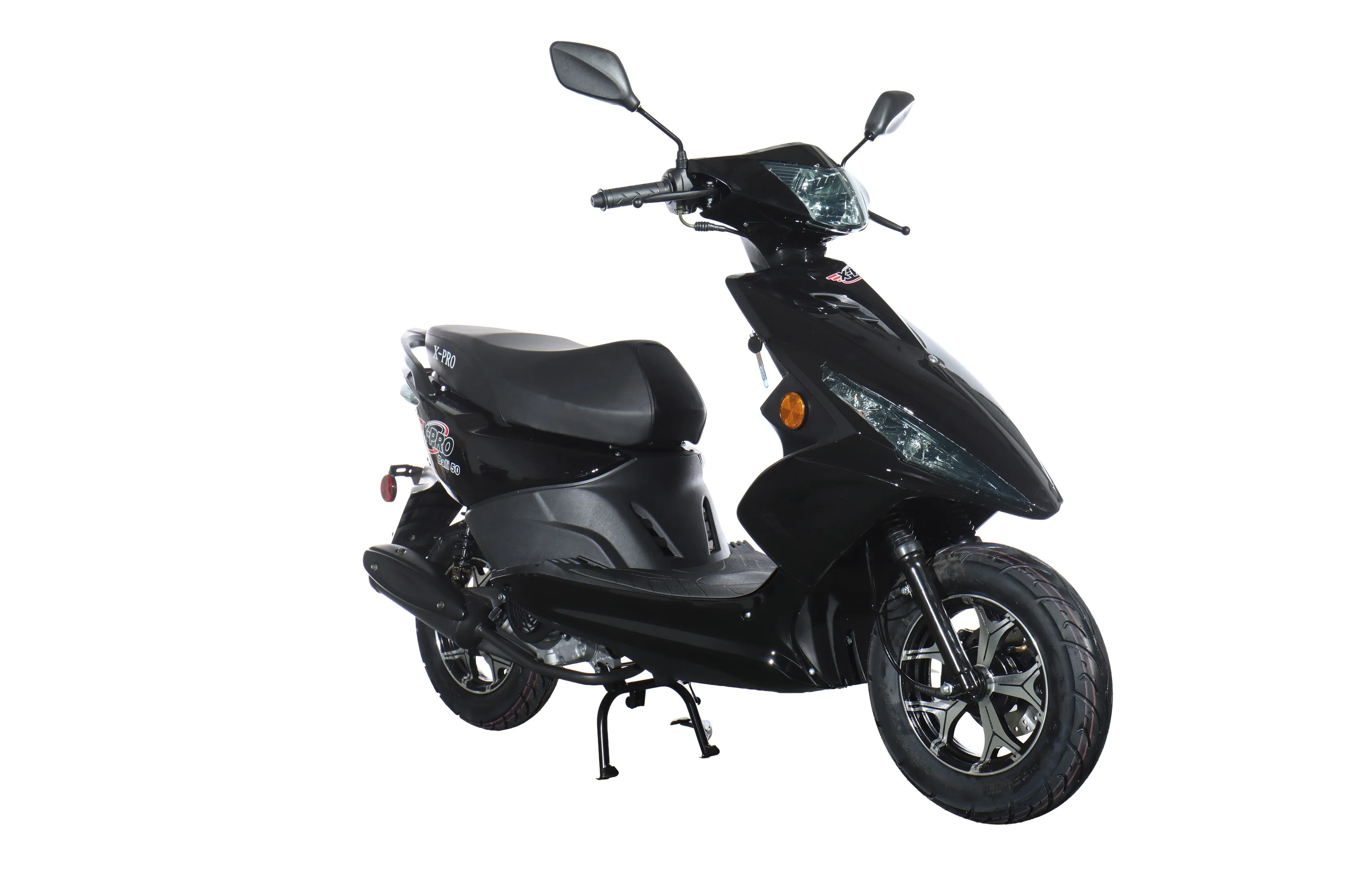 Free Shipping! X-PRO Bali 50cc Moped Scooter with 10" Wheels! Electric/Kick Start! Large LED Headlights! - Image 7
