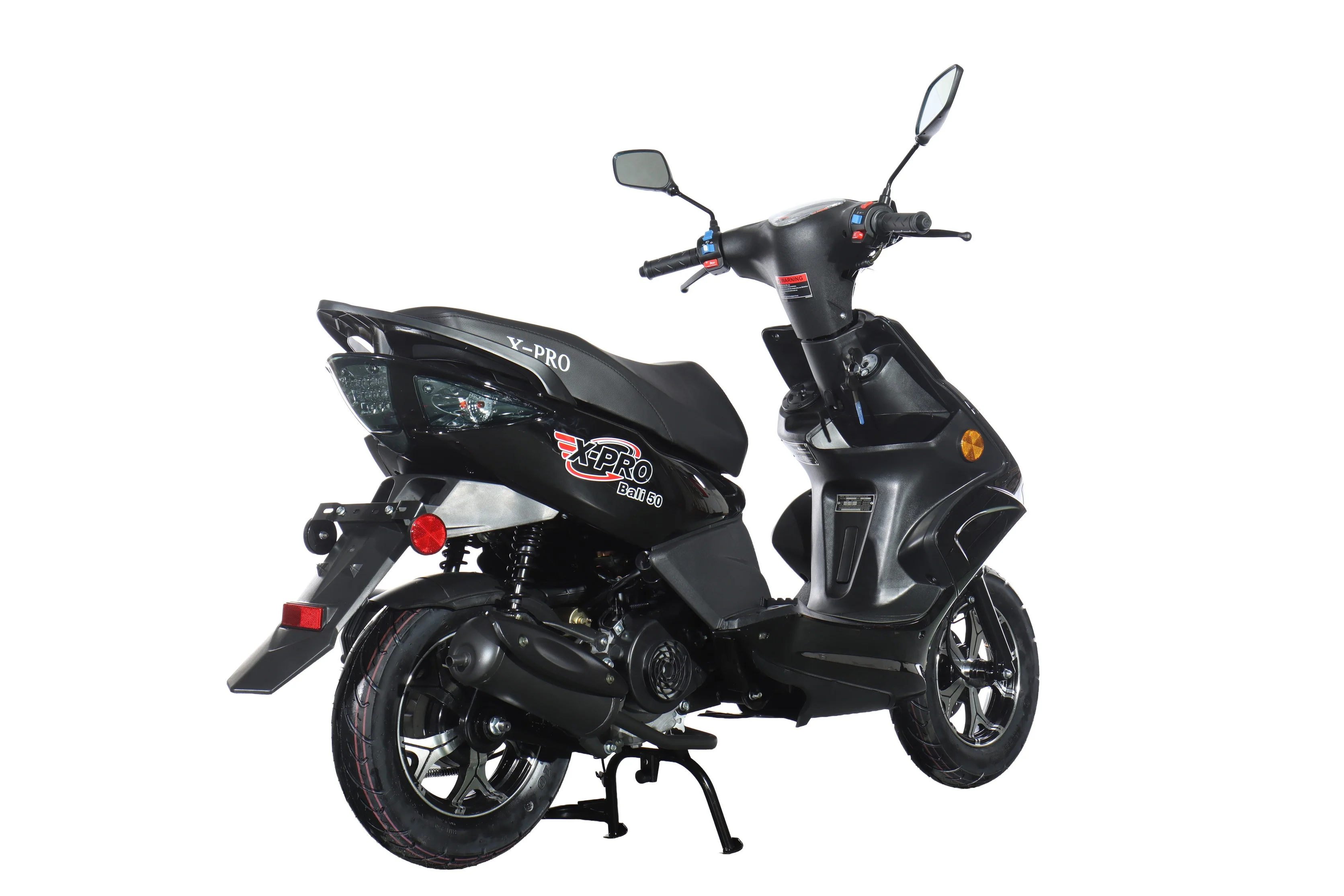 Free Shipping! X-PRO Bali 50cc Moped Scooter with 10" Wheels! Electric/Kick Start! Large LED Headlights! - Image 9