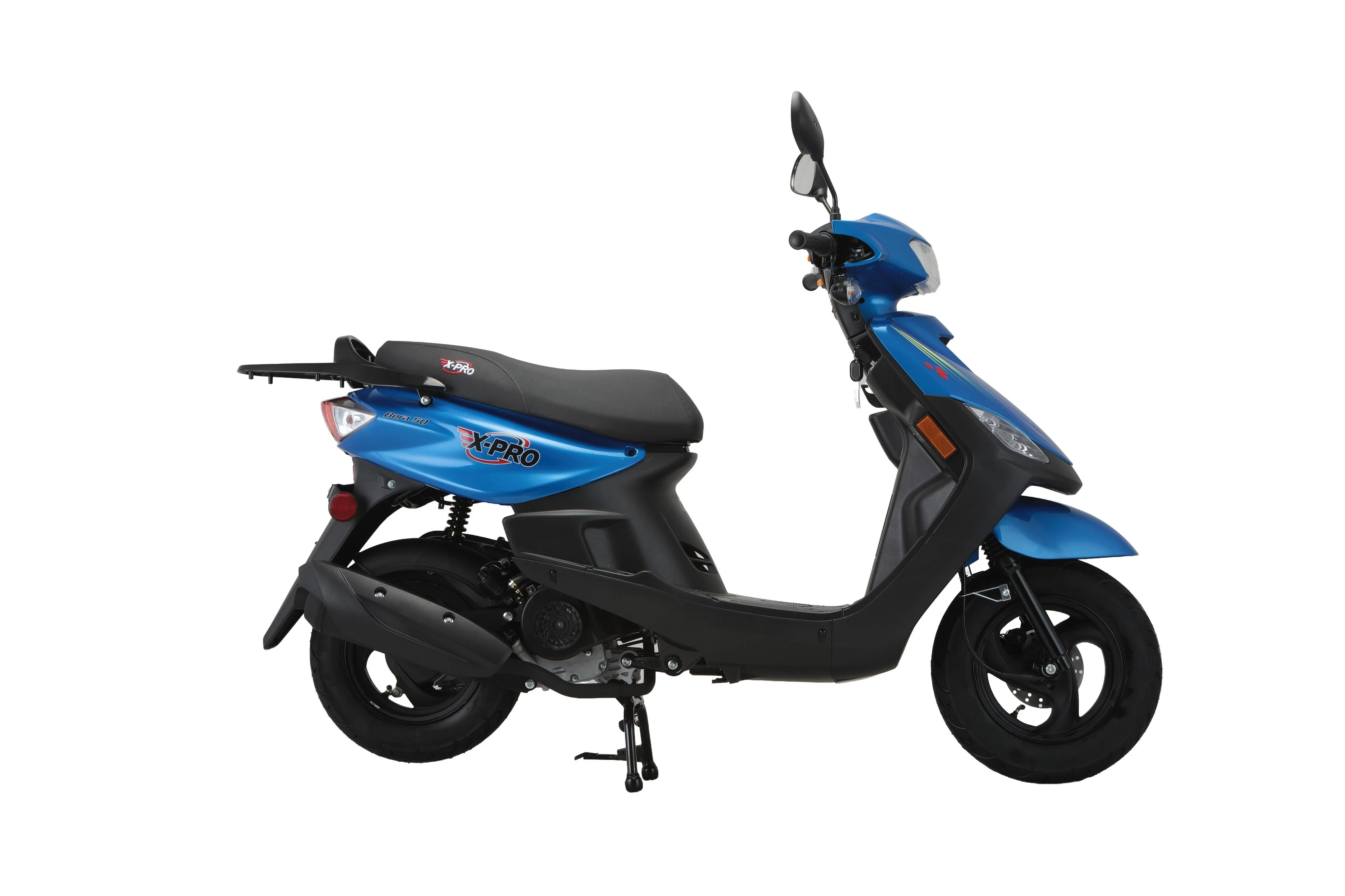 Free Shipping! X-PRO Bora 50cc Moped Scooter with 10" Aluminum Wheels, Electric/Kick Start! - Image 12