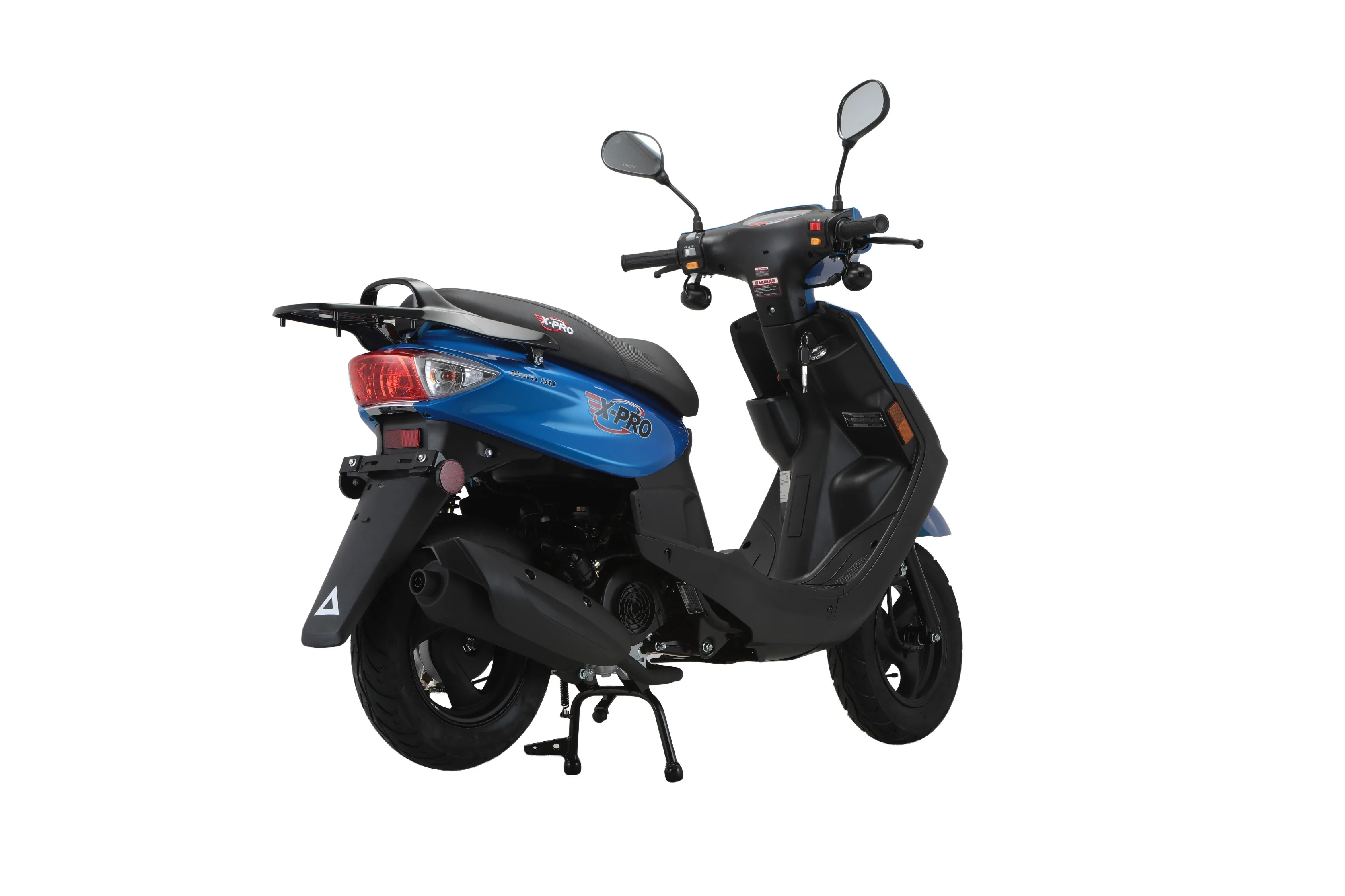 Free Shipping! X-PRO Bora 50cc Moped Scooter with 10" Aluminum Wheels, Electric/Kick Start! - Image 13