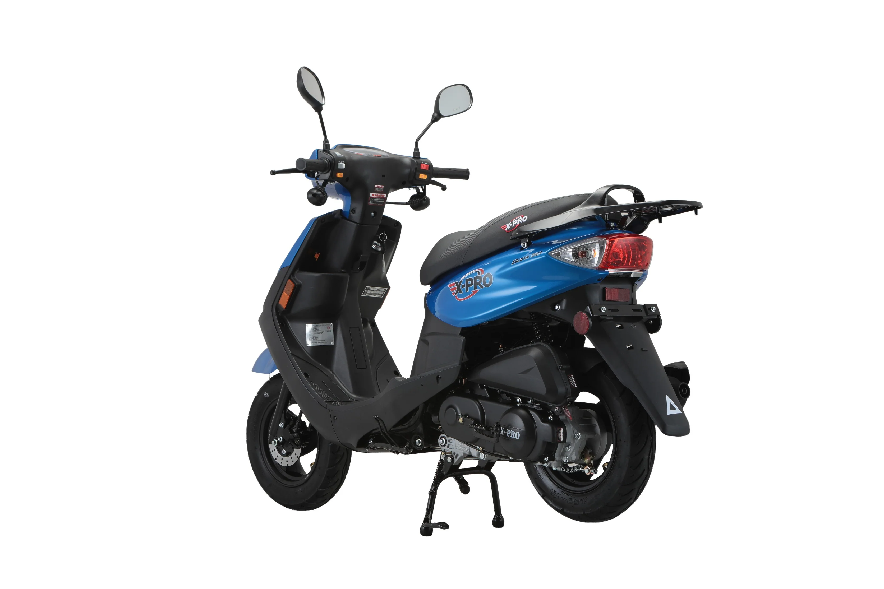 Free Shipping! X-PRO Bora 50cc Moped Scooter with 10" Aluminum Wheels, Electric/Kick Start! - Image 15