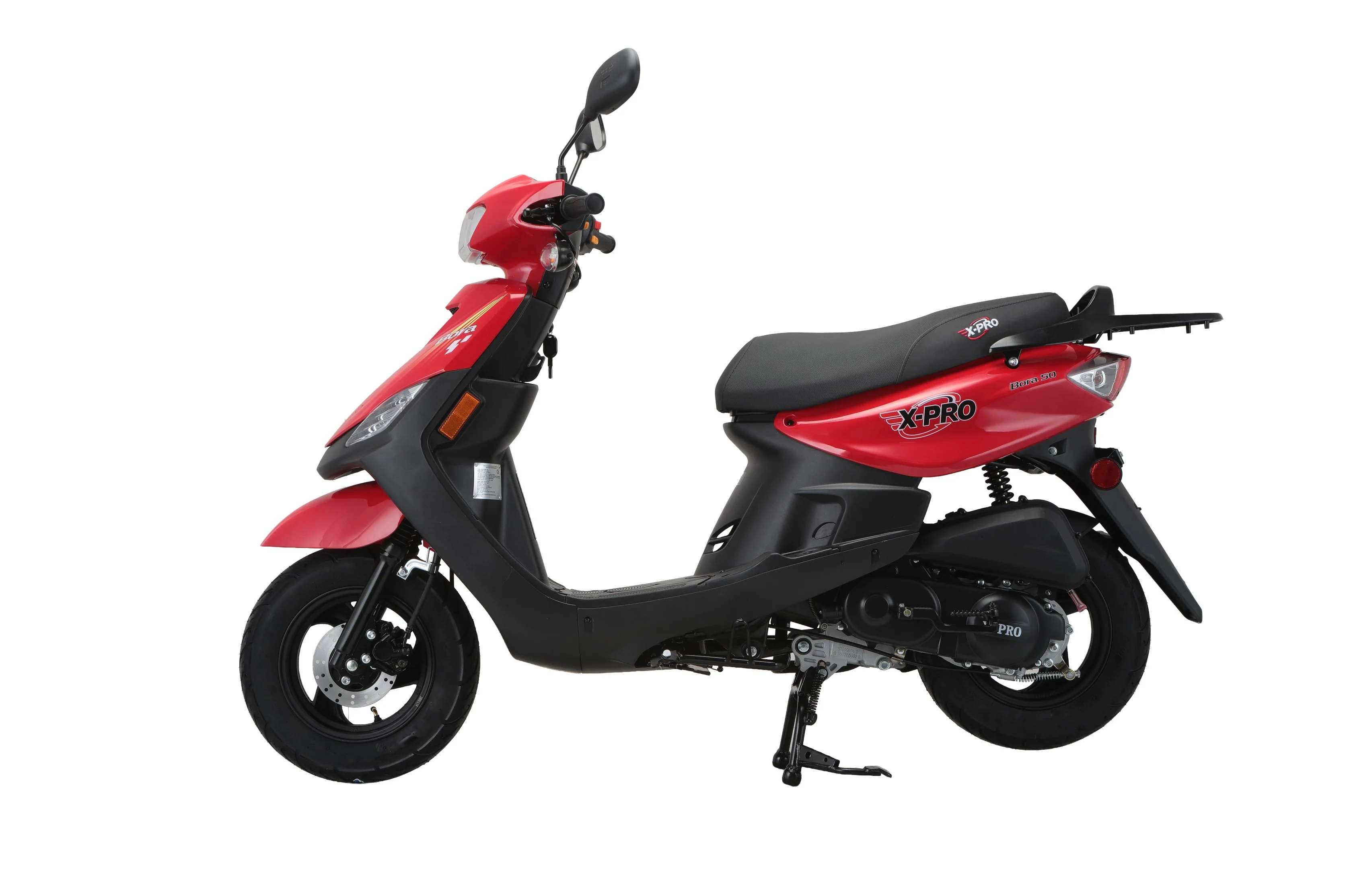 Free Shipping! X-PRO Bora 50cc Moped Scooter with 10" Aluminum Wheels, Electric/Kick Start! - Image 24