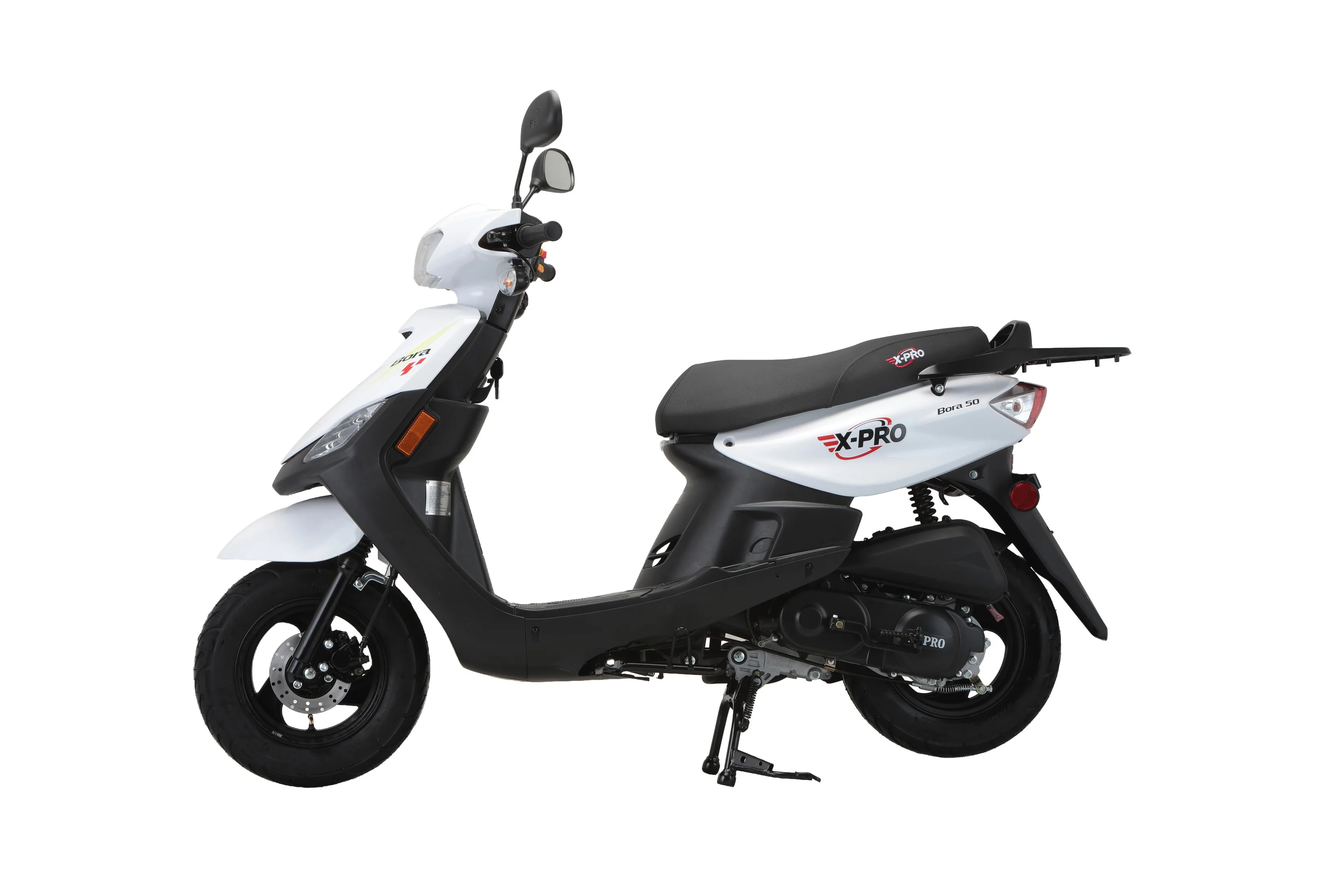 Free Shipping! X-PRO Bora 50cc Moped Scooter with 10" Aluminum Wheels, Electric/Kick Start! - Image 32