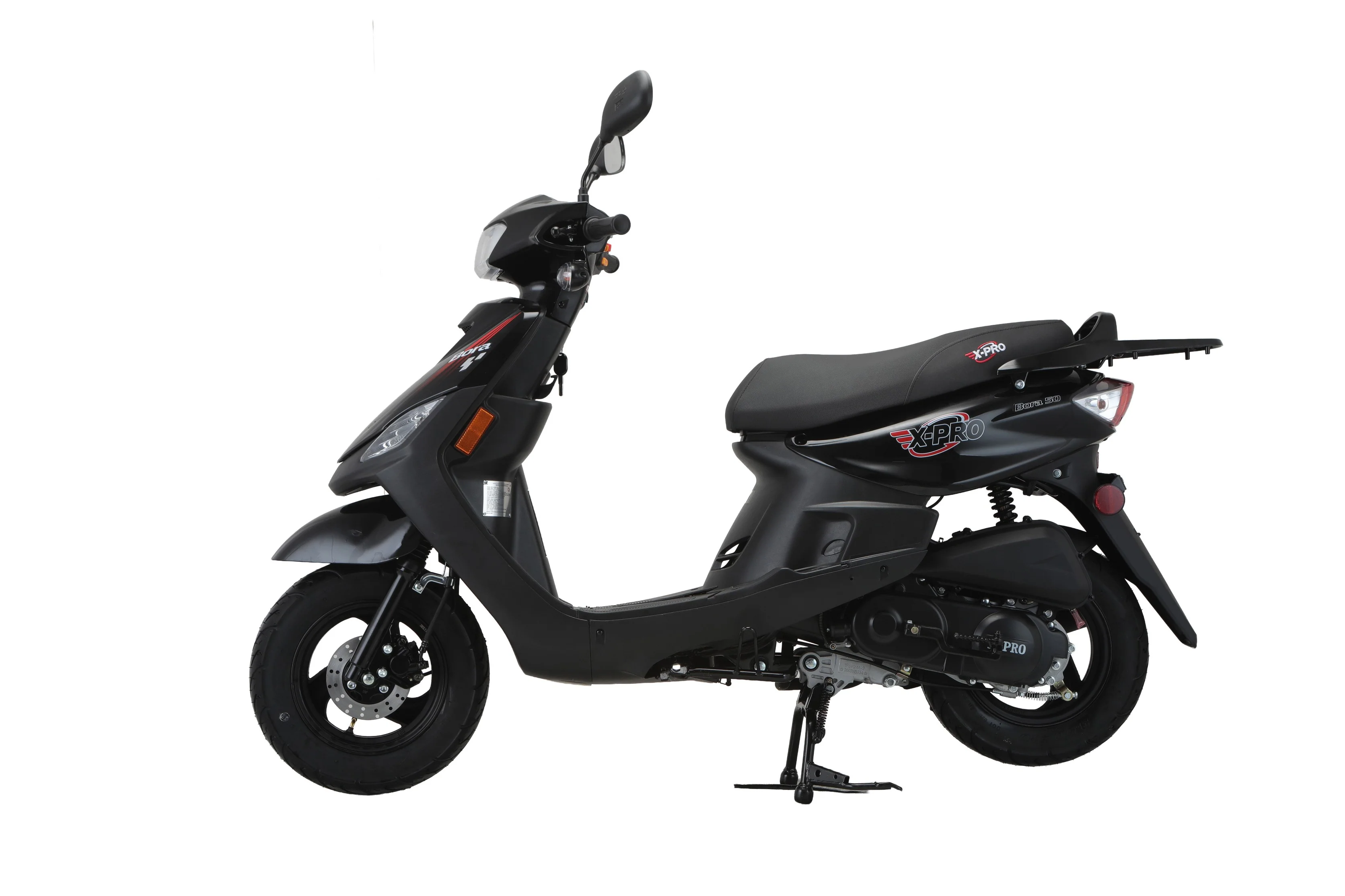 Free Shipping! X-PRO Bora 50cc Moped Scooter with 10" Aluminum Wheels, Electric/Kick Start! - Image 8