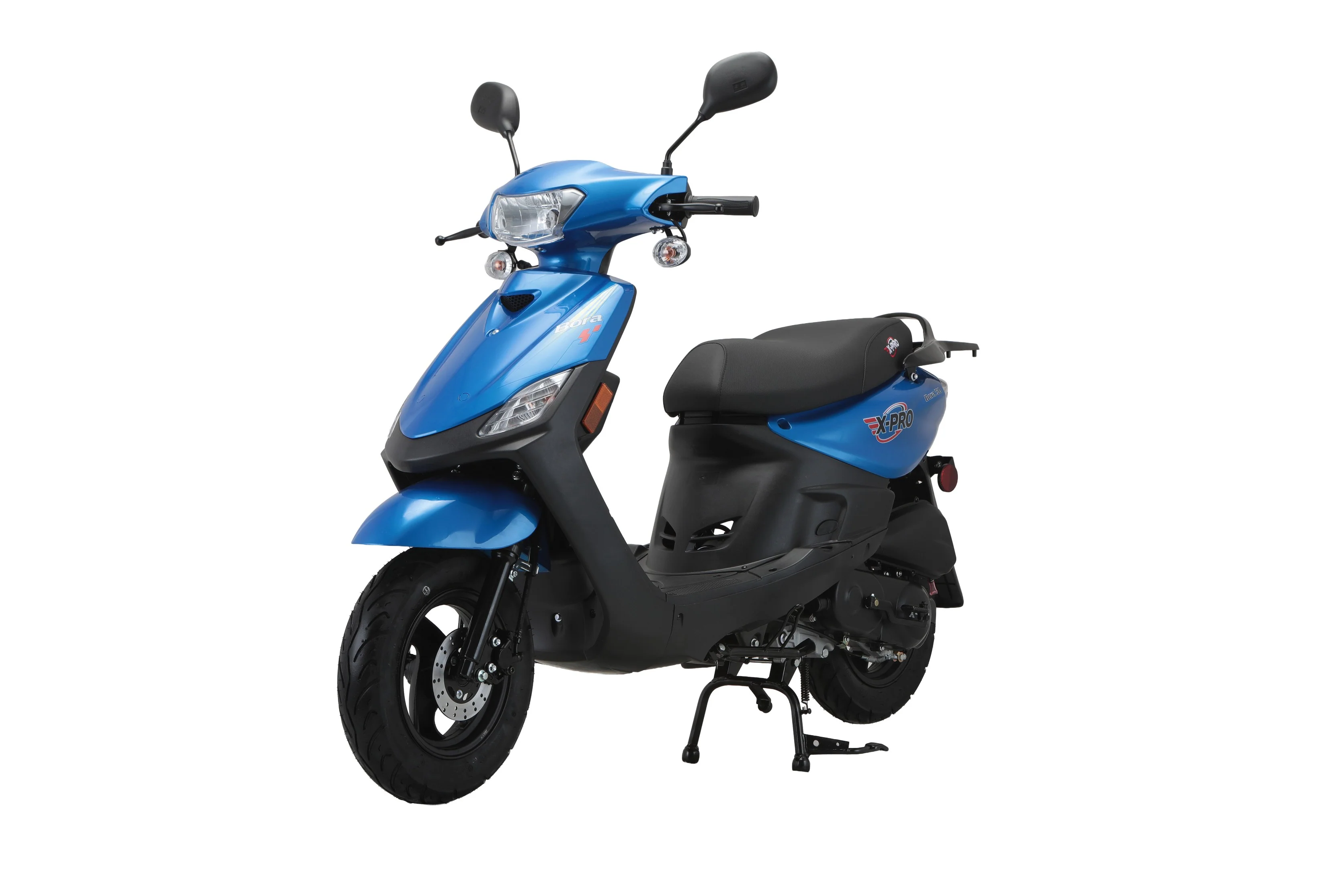Free Shipping! X-PRO Bora 50cc Moped Scooter with 10" Aluminum Wheels, Electric/Kick Start! - Image 9