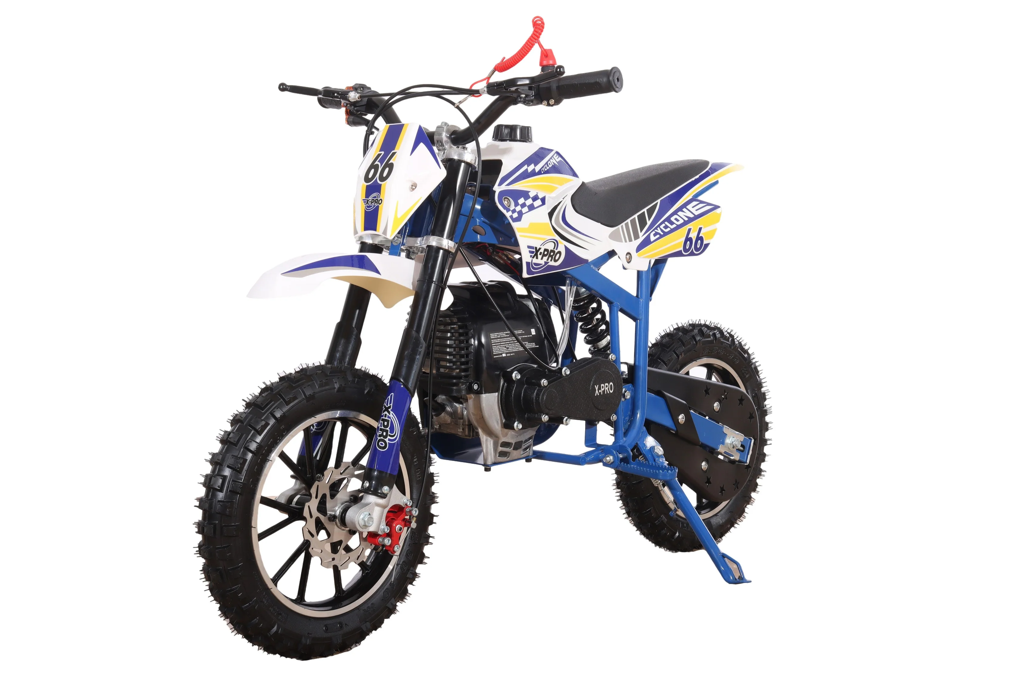 Free Shipping! X-PRO Cyclone 40cc Mini Dirt Bike With Hand Pull Start! Chain Drive, Disc Brakes! - Image 9