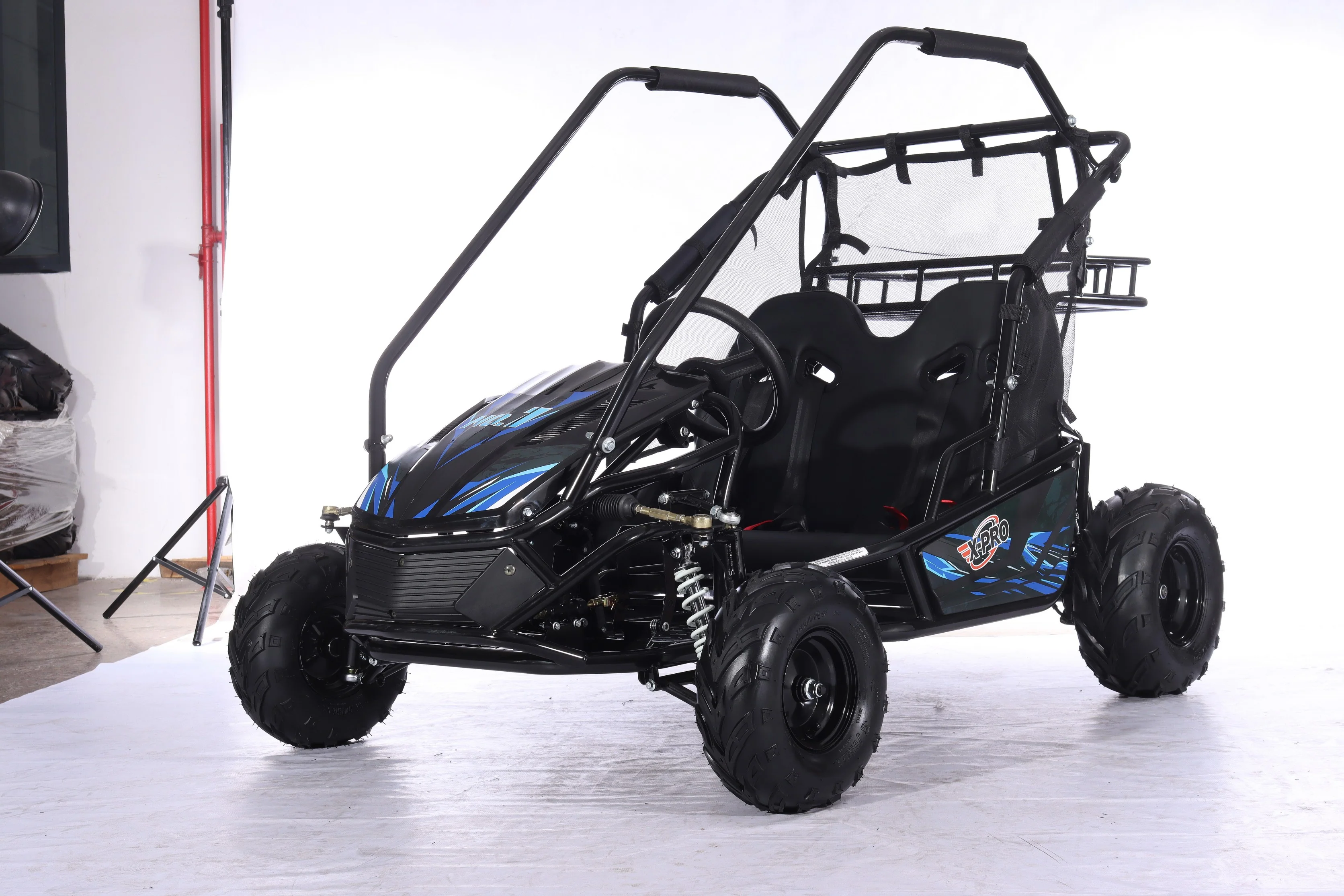 Free Shipping! X-PRO E-Rover 2000W 60V Kids Electric Go Kart with Reverse and Rear Disc Brake! - Image 9