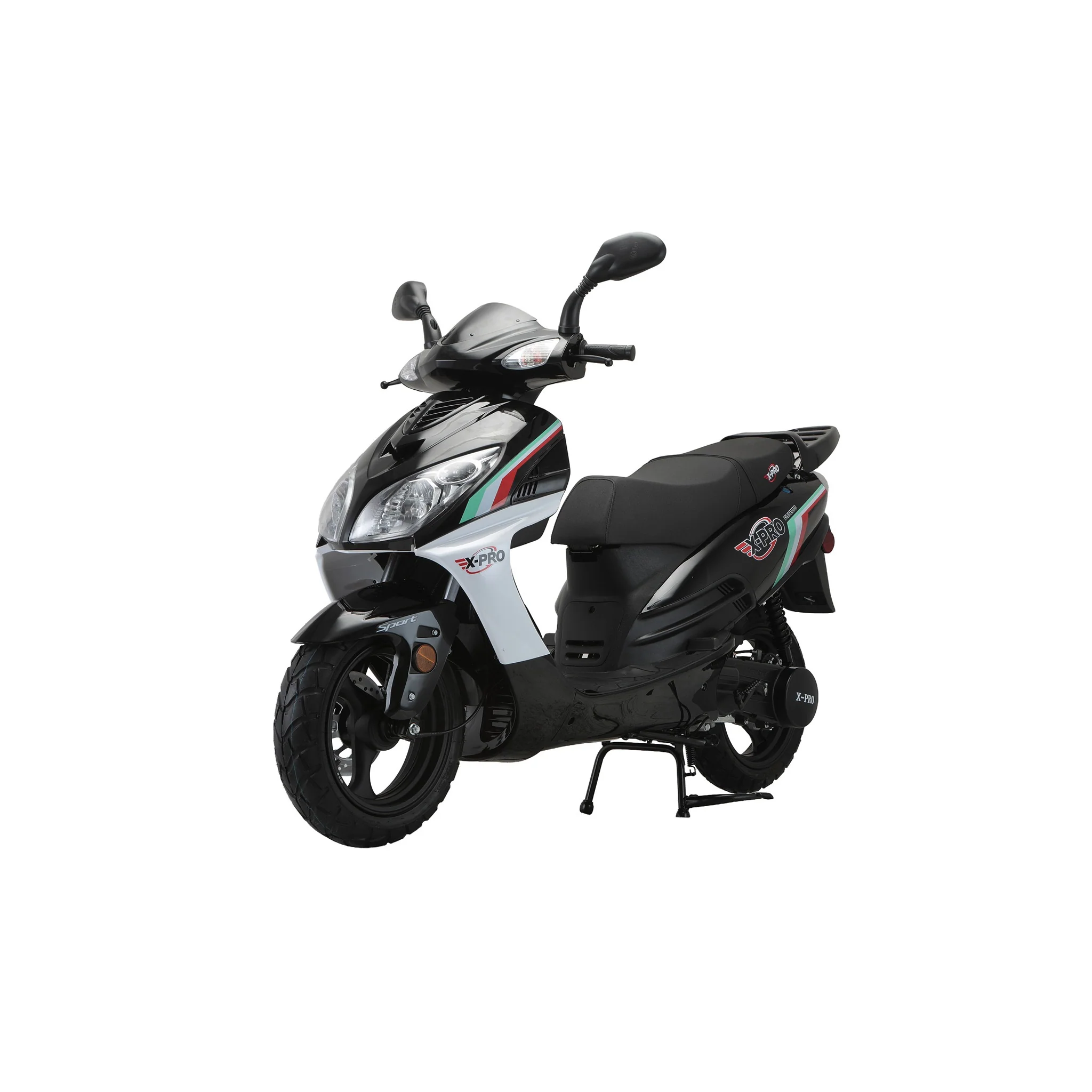 Free Shipping! X-PRO Fiji 200 Moped Scooter with 13" Aluminum Wheels! Electric/Kick Start! - Image 12