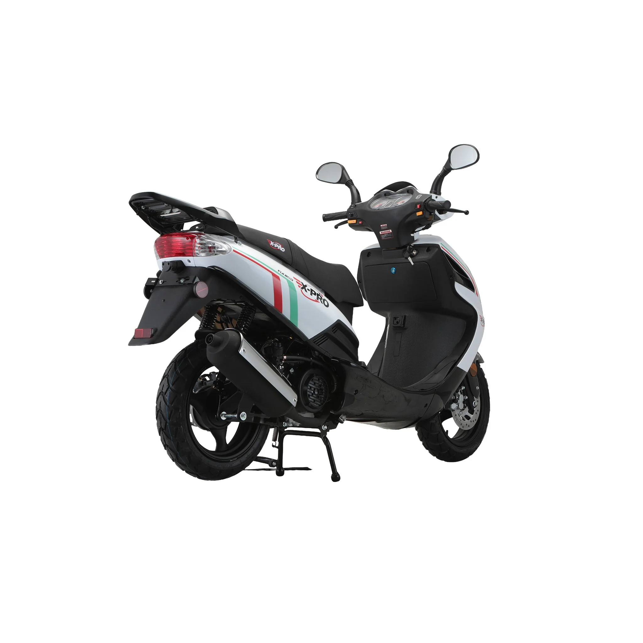 Free Shipping! X-PRO Fiji 200 Moped Scooter with 13" Aluminum Wheels! Electric/Kick Start! - Image 17