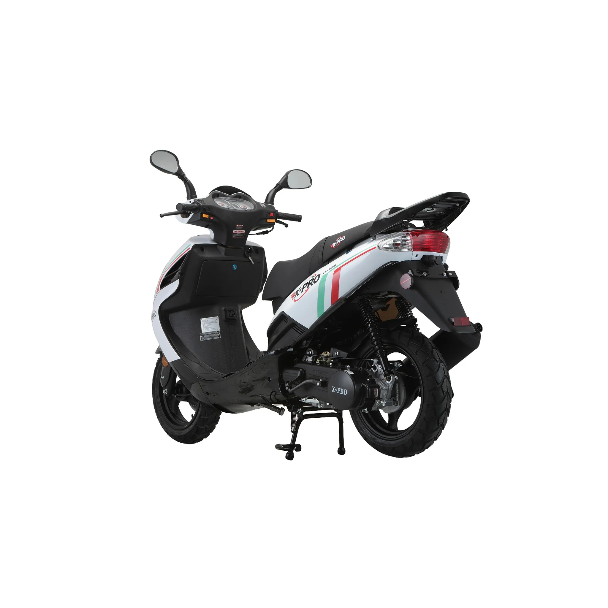 Free Shipping! X-PRO Fiji 200 Moped Scooter with 13" Aluminum Wheels! Electric/Kick Start! - Image 19