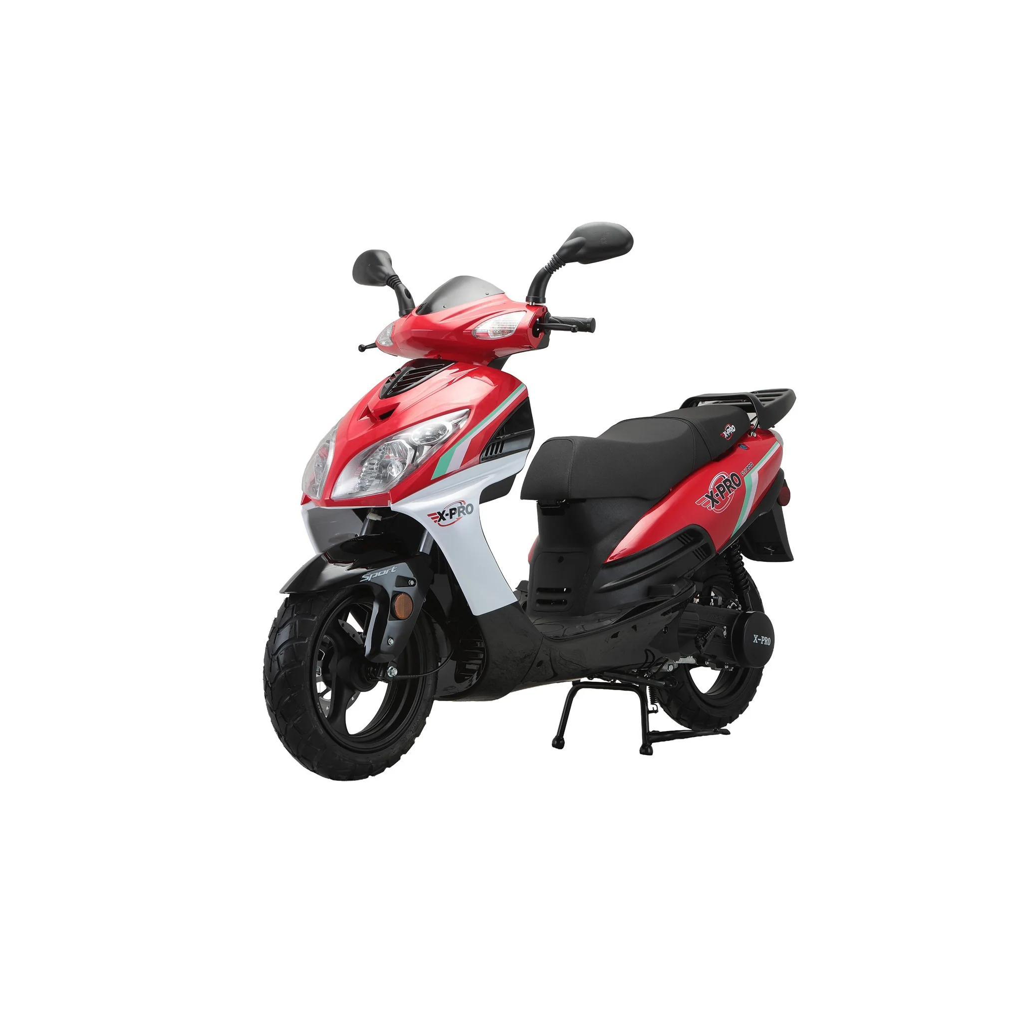 Free Shipping! X-PRO Fiji 200 Moped Scooter with 13" Aluminum Wheels! Electric/Kick Start! - Image 22