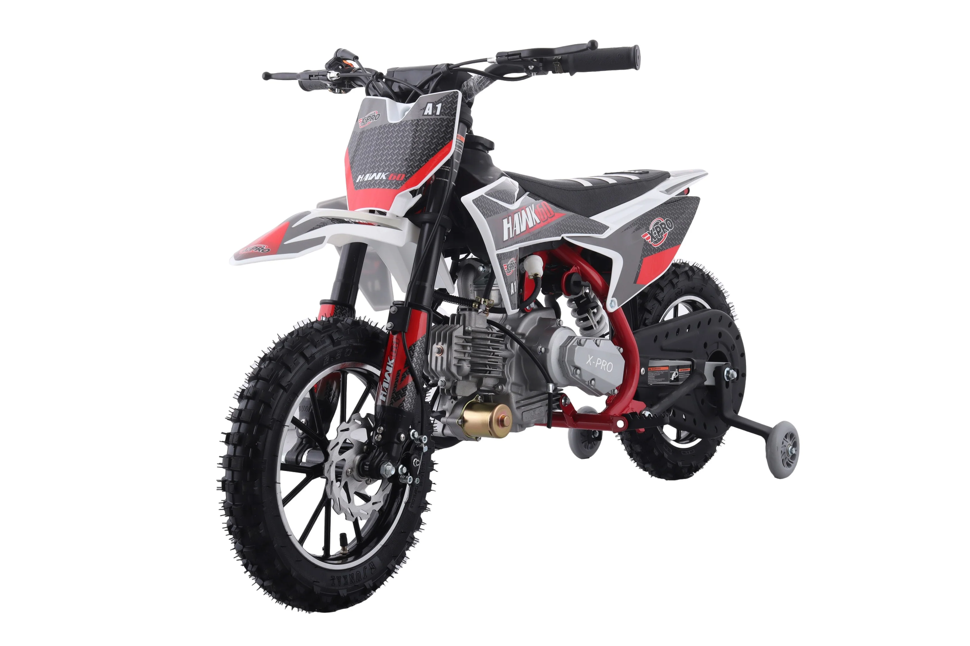 Free Shipping! X-PRO Hawk 60 Dirt Bike with CVT Transmission, Electric start, Disc Brake! 10in Wheels! With Free Training Wheels! - Image 12