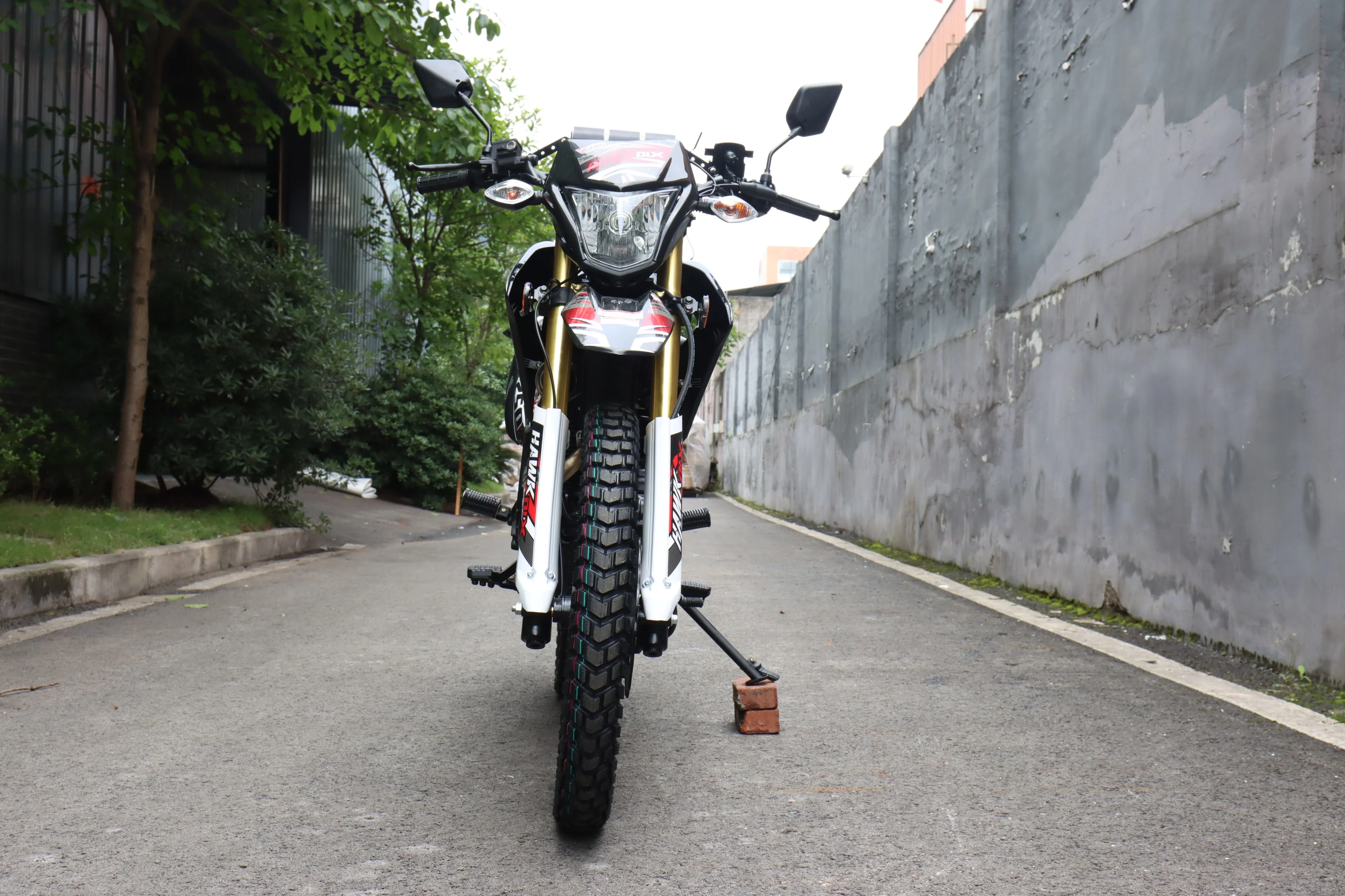 Free Shipping! X-PRO Hawk DLX 250 EFI Fuel Injection Motorcycle with 5-speed Manual Transmission and Electric/kick Start! Big 21in/18in Wheels! DOT Approved Street Legal! - Image 12