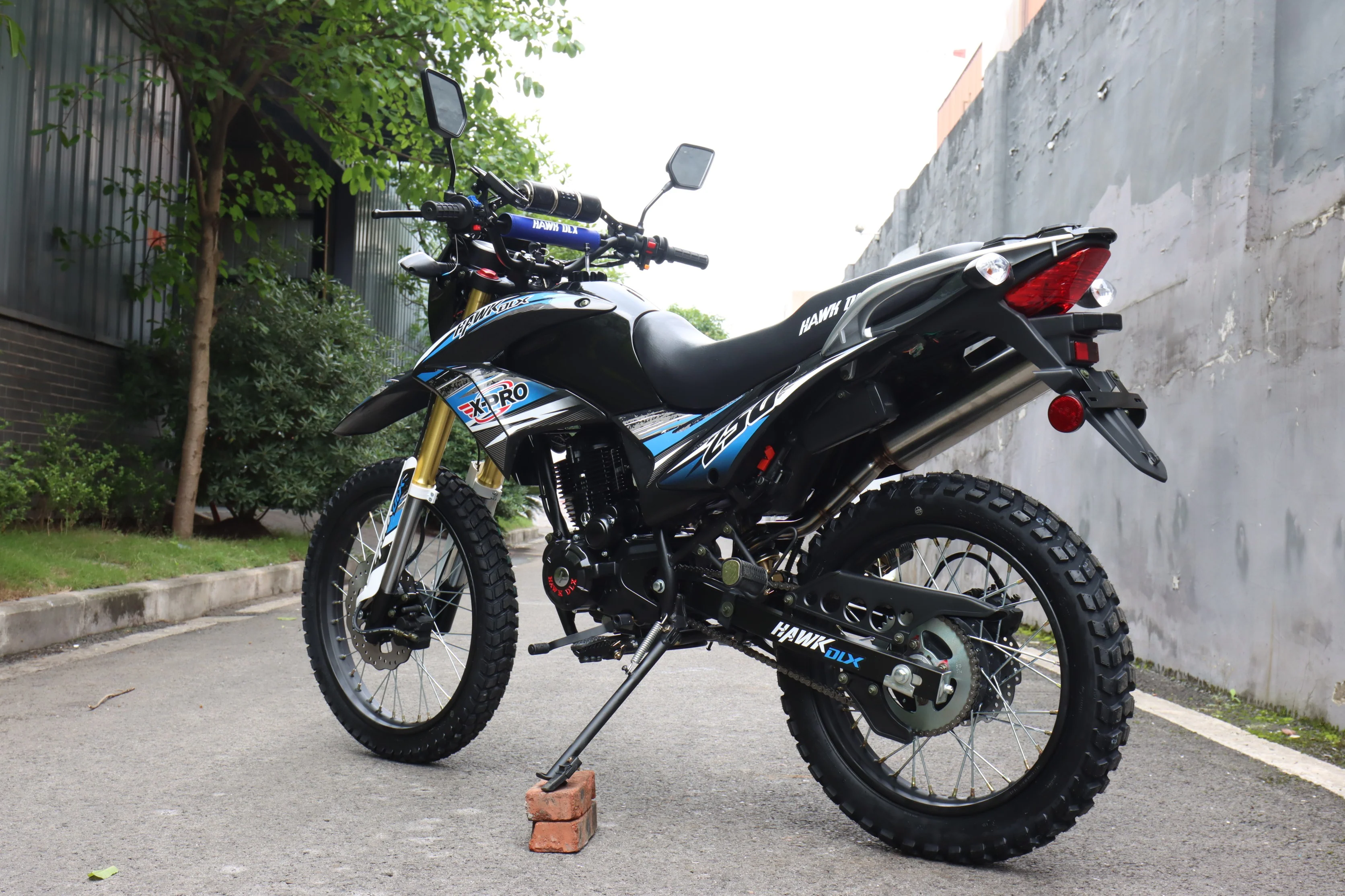 Free Shipping! X-PRO Hawk DLX 250 EFI Fuel Injection Motorcycle with 5-speed Manual Transmission and Electric/kick Start! Big 21in/18in Wheels! DOT Approved Street Legal! - Image 23
