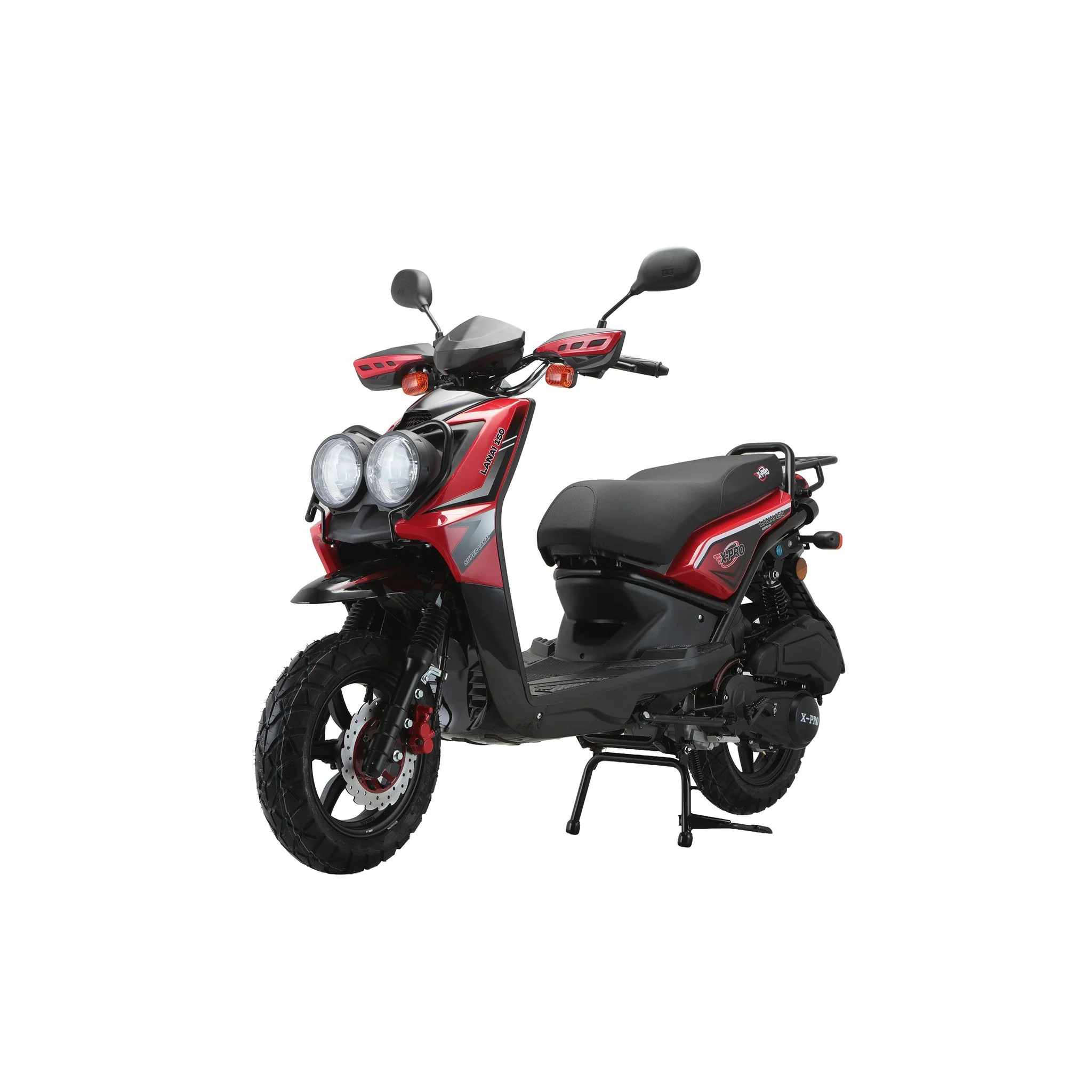 Free Shipping! X-PRO Lanai 150cc Moped Scooter with 12" Aluminum Wheels, Electric/Kick Start, Dual Headlights and Tail Lights! - Image 21