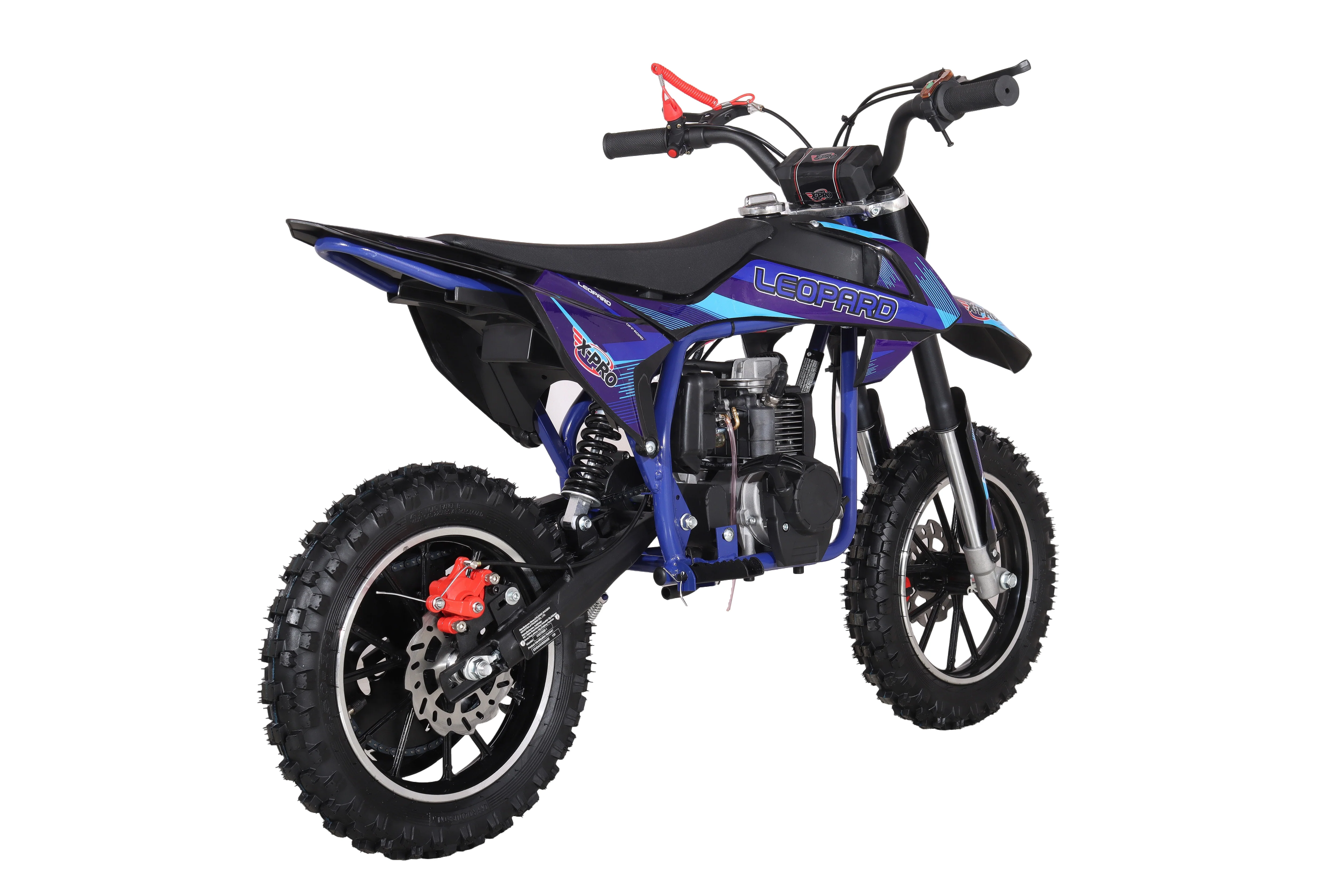 X-PRO Leopard Mini Dirt Bike, Gas Power 4 Stroke Dirt Bike! 40CC Pit Bike, Pull Start, 10" Wheels! - Image 12
