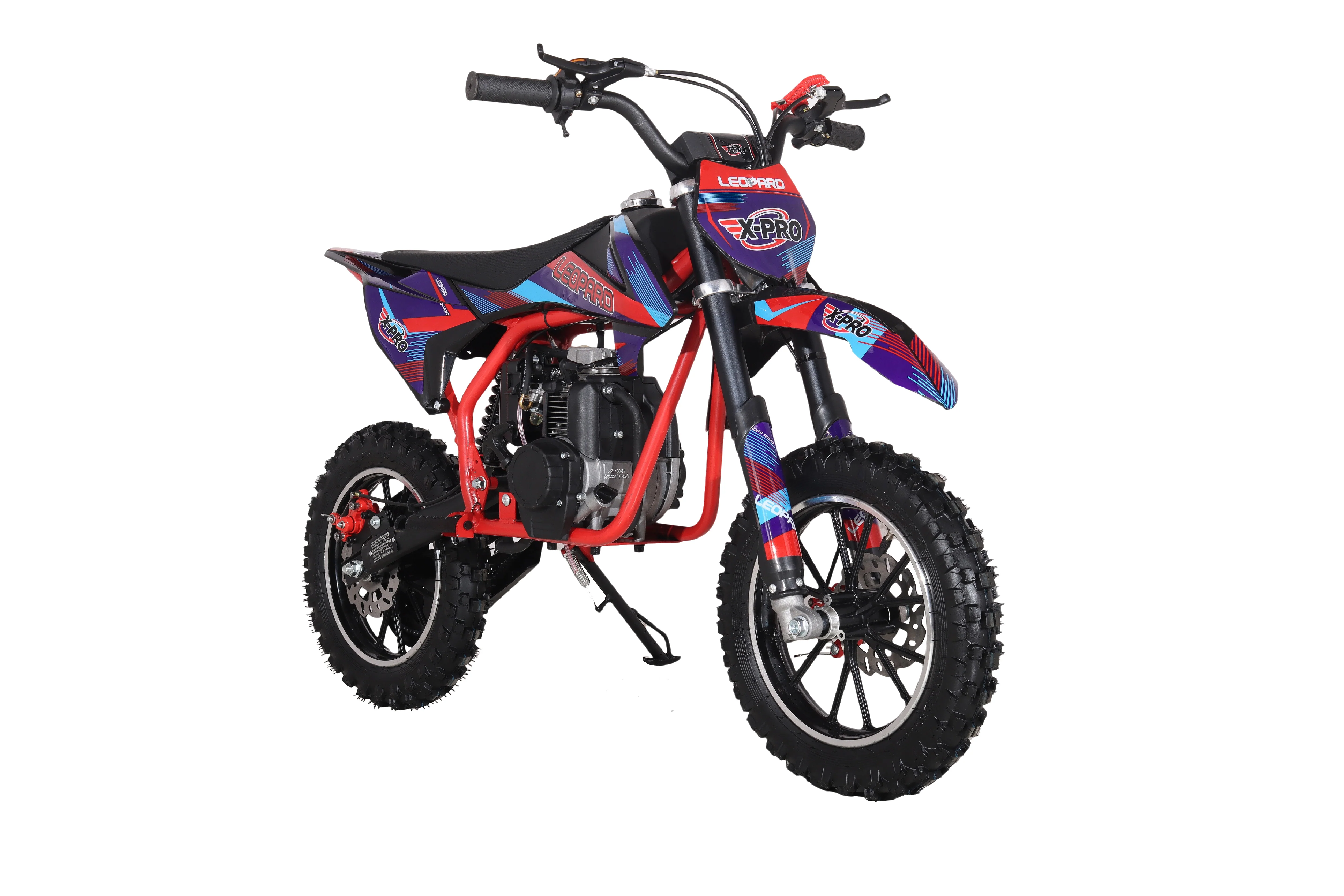 X-PRO Leopard Mini Dirt Bike, Gas Power 4 Stroke Dirt Bike! 40CC Pit Bike, Pull Start, 10" Wheels! - Image 41