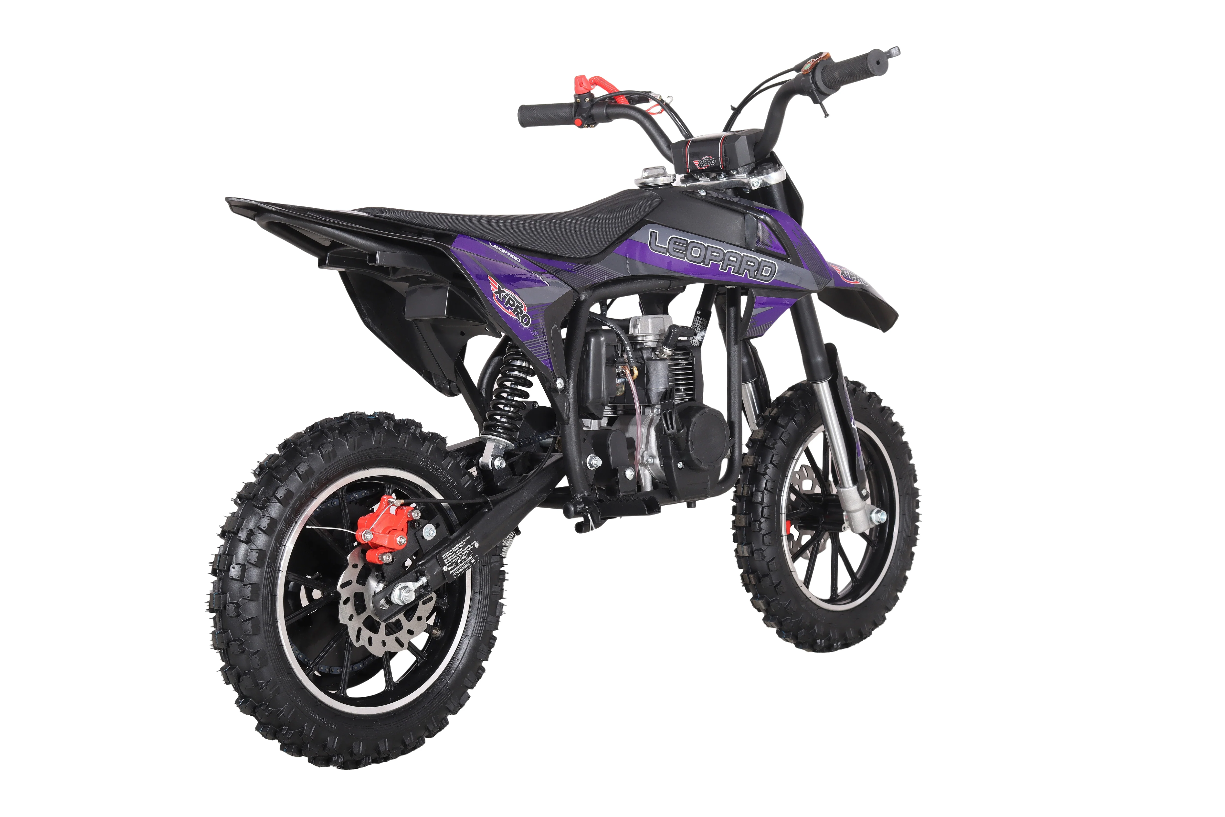 X-PRO Leopard Mini Dirt Bike, Gas Power 4 Stroke Dirt Bike! 40CC Pit Bike, Pull Start, 10" Wheels! - Image 5