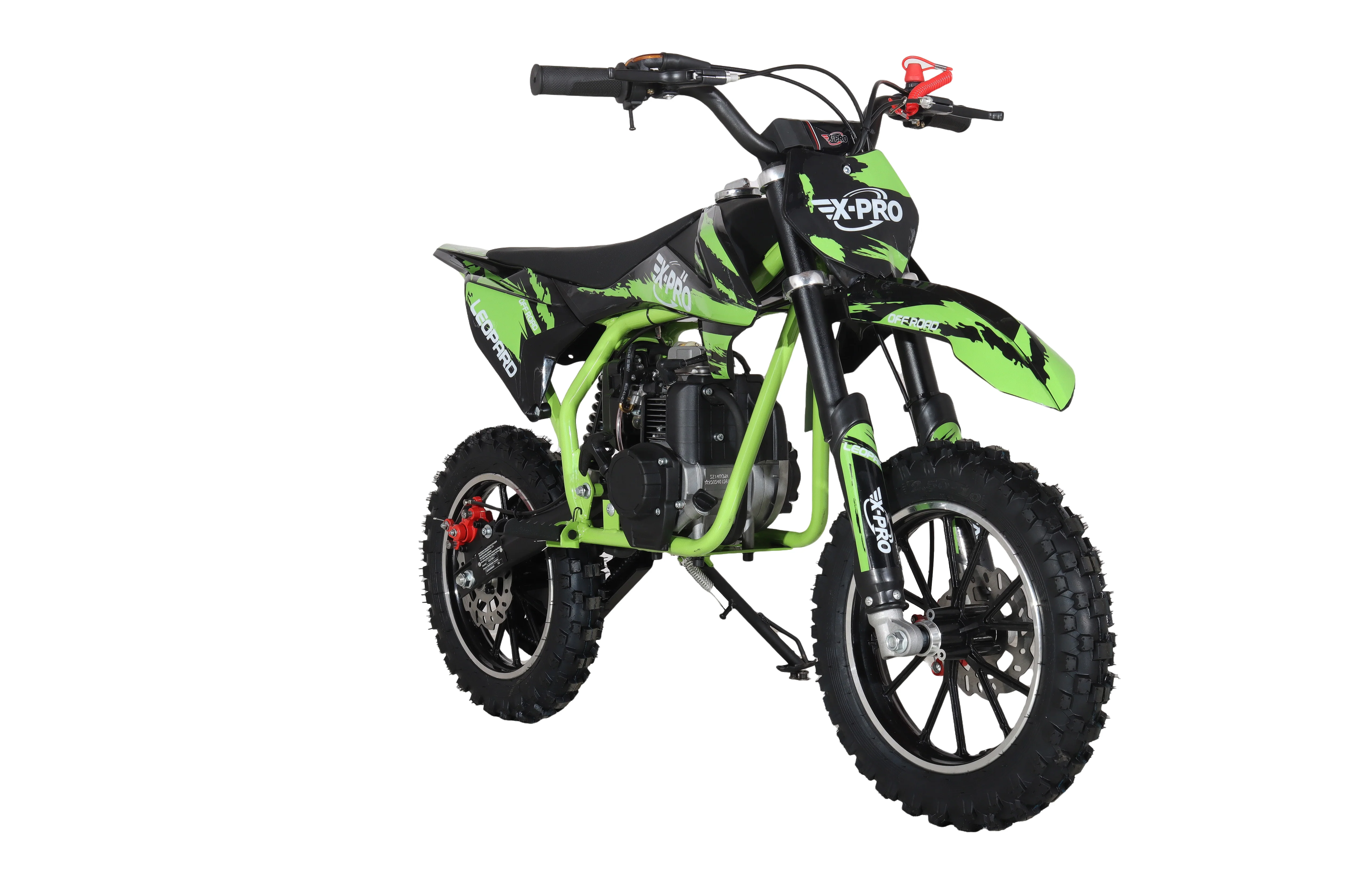 Free Shipping! X-PRO Leopard Mini Dirt Bike, Gas Power 4 Stroke Dirt Bike! 40CC Pit Bike, Pull Start, 10in Wheels! - Image 43