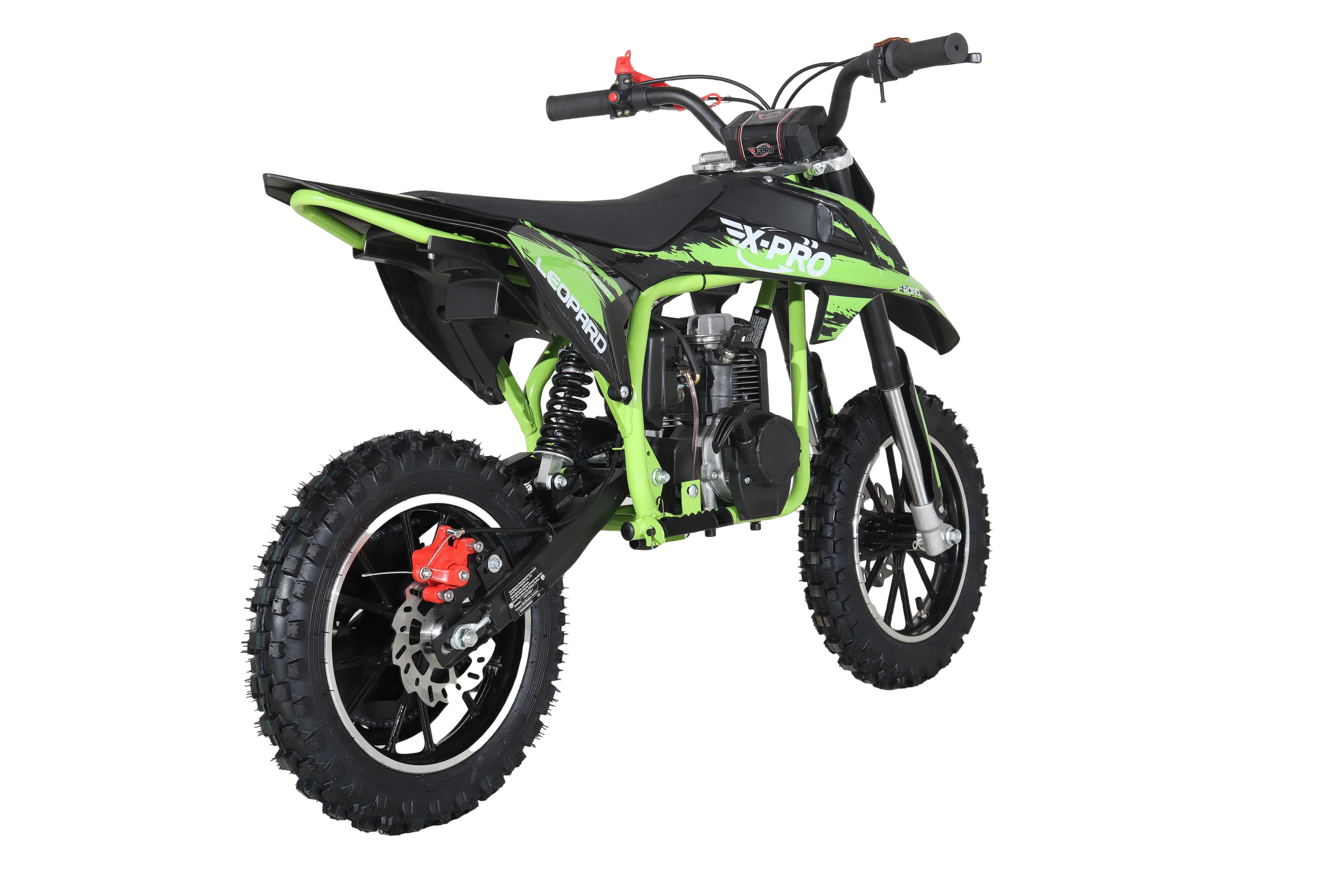 Free Shipping! X-PRO Leopard Mini Dirt Bike, Gas Power 4 Stroke Dirt Bike! 40CC Pit Bike, Pull Start, 10in Wheels! - Image 45