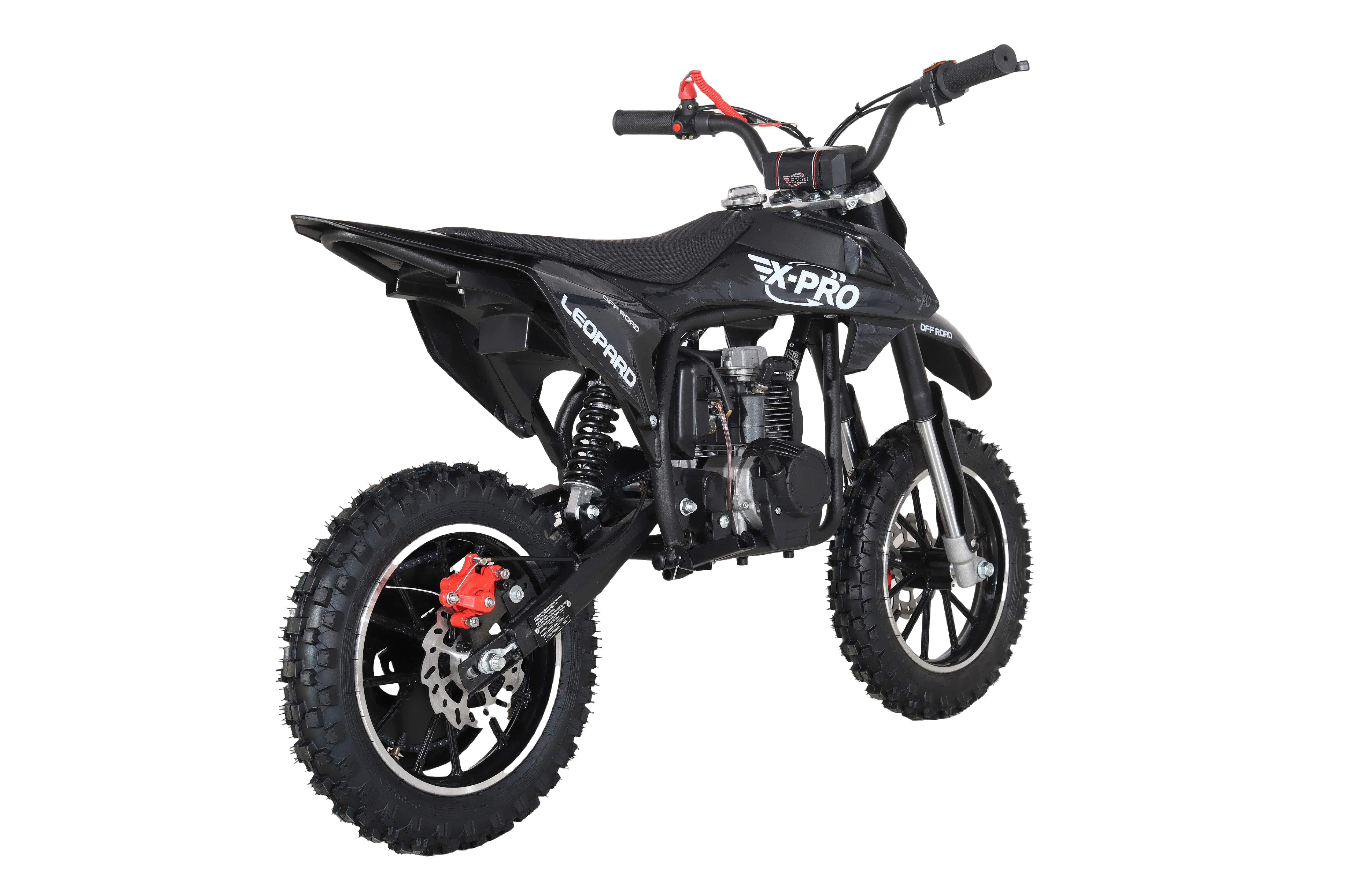 Free Shipping! X-PRO Leopard Mini Dirt Bike, Gas Power 4 Stroke Dirt Bike! 40CC Pit Bike, Pull Start, 10in Wheels! - Image 5