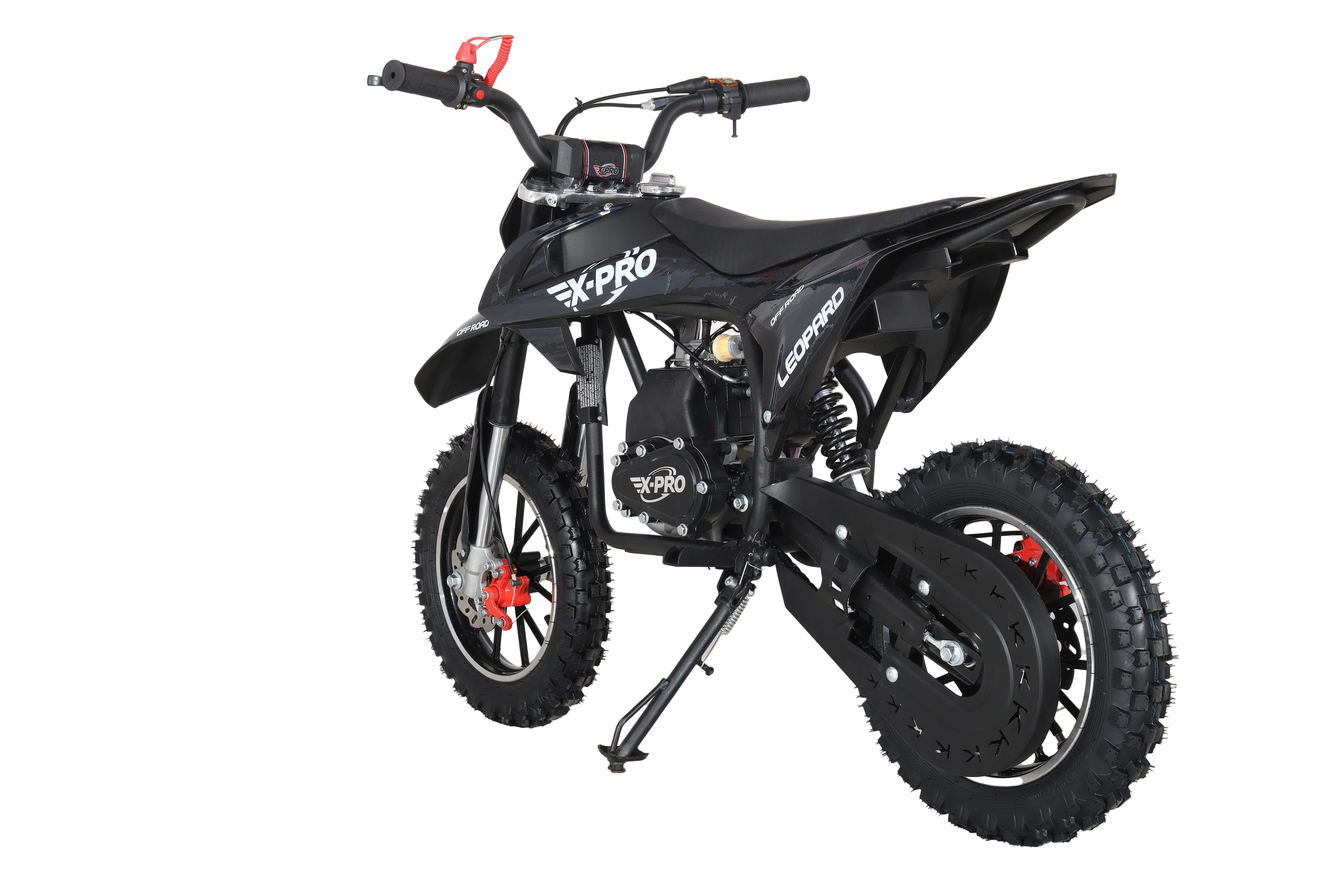 Free Shipping! X-PRO Leopard Mini Dirt Bike, Gas Power 4 Stroke Dirt Bike! 40CC Pit Bike, Pull Start, 10in Wheels! - Image 7