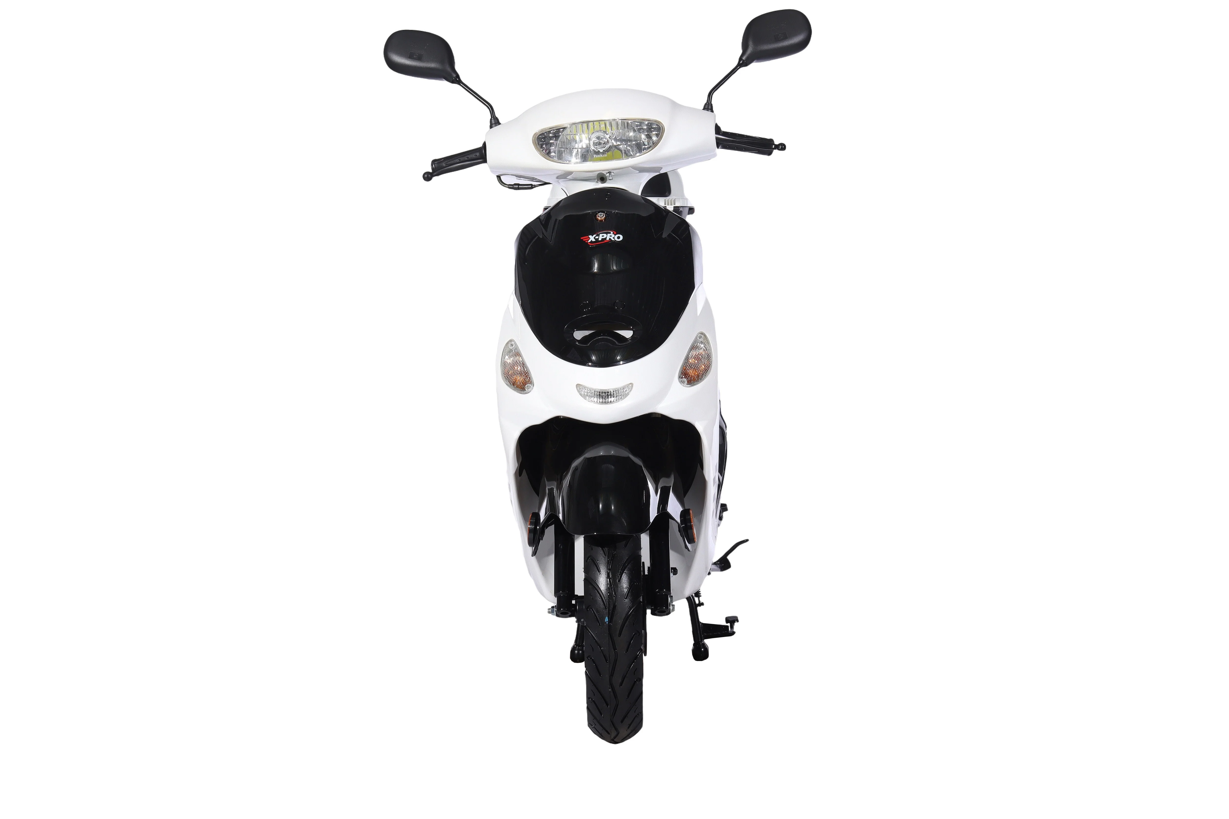 Free Shipping! X-PRO Milos 50cc Moped Scooter with 10in Aluminum Wheels, Rear Trunk, Electric/Kick Start! Large LED Headlight! - Image 10
