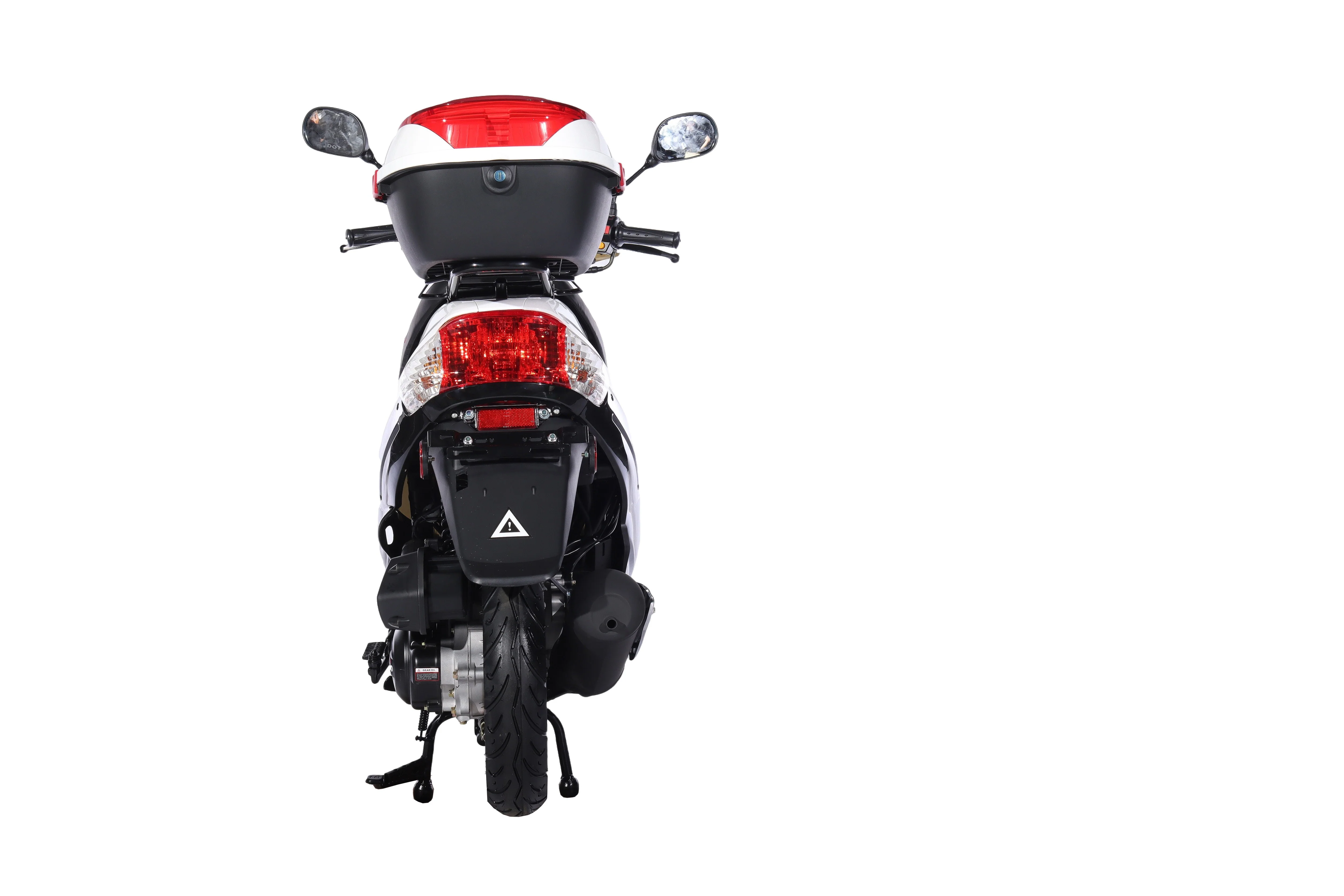 Free Shipping! X-PRO Milos 50cc Moped Scooter with 10in Aluminum Wheels, Rear Trunk, Electric/Kick Start! Large LED Headlight! - Image 14