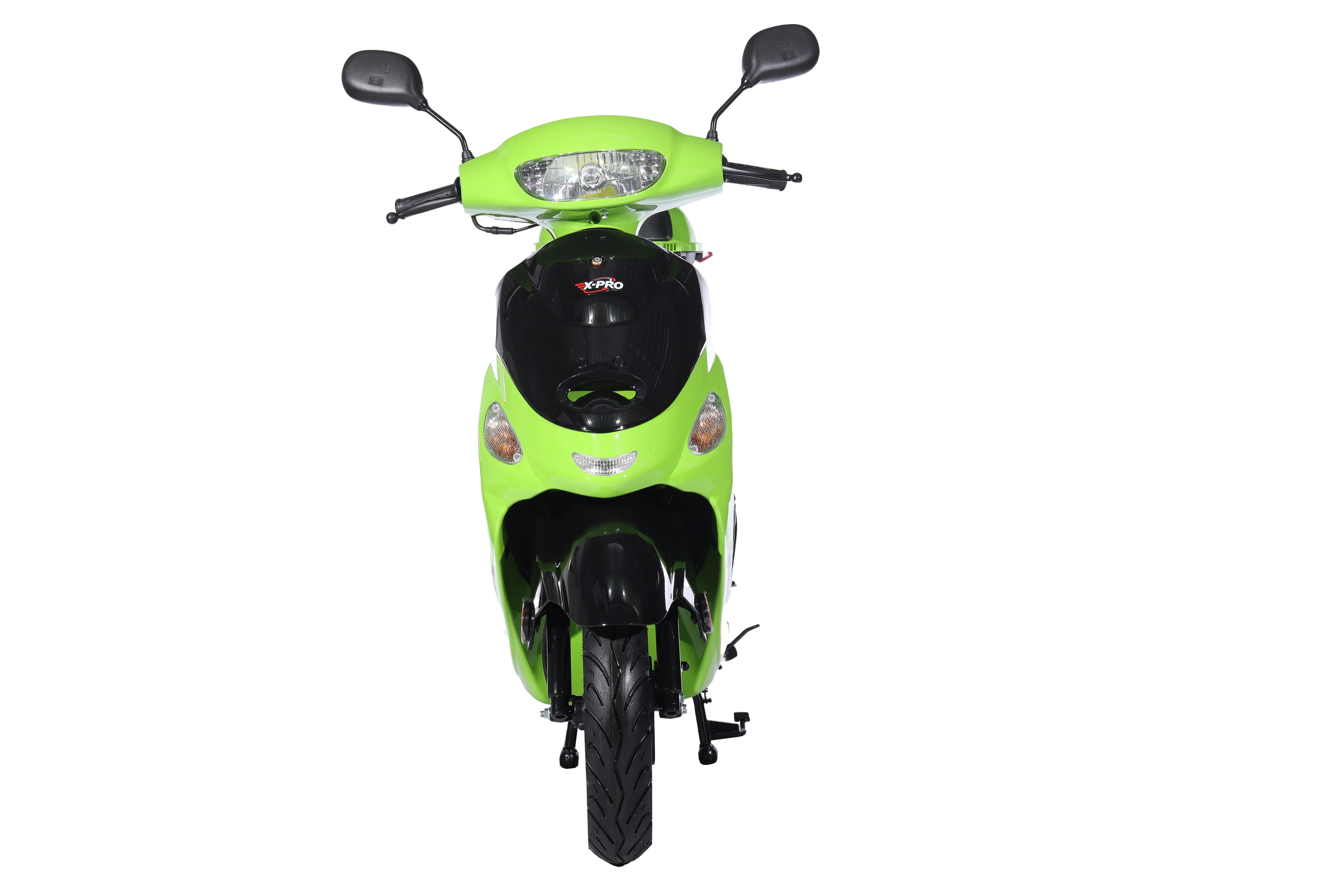 Free Shipping! X-PRO Milos 50cc Moped Scooter with 10in Aluminum Wheels, Rear Trunk, Electric/Kick Start! Large LED Headlight! - Image 18