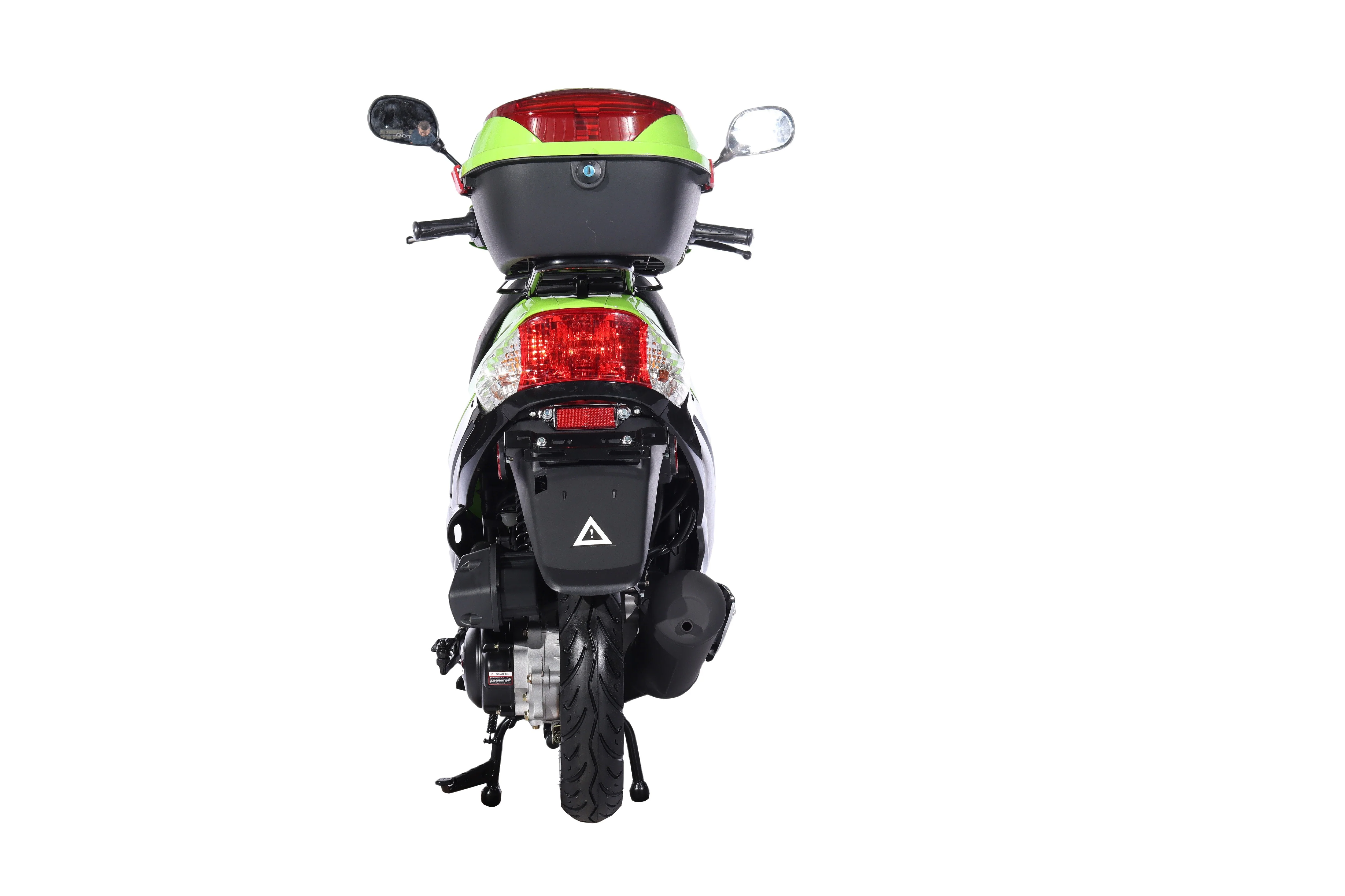 Free Shipping! X-PRO Milos 50cc Moped Scooter with 10in Aluminum Wheels, Rear Trunk, Electric/Kick Start! Large LED Headlight! - Image 22