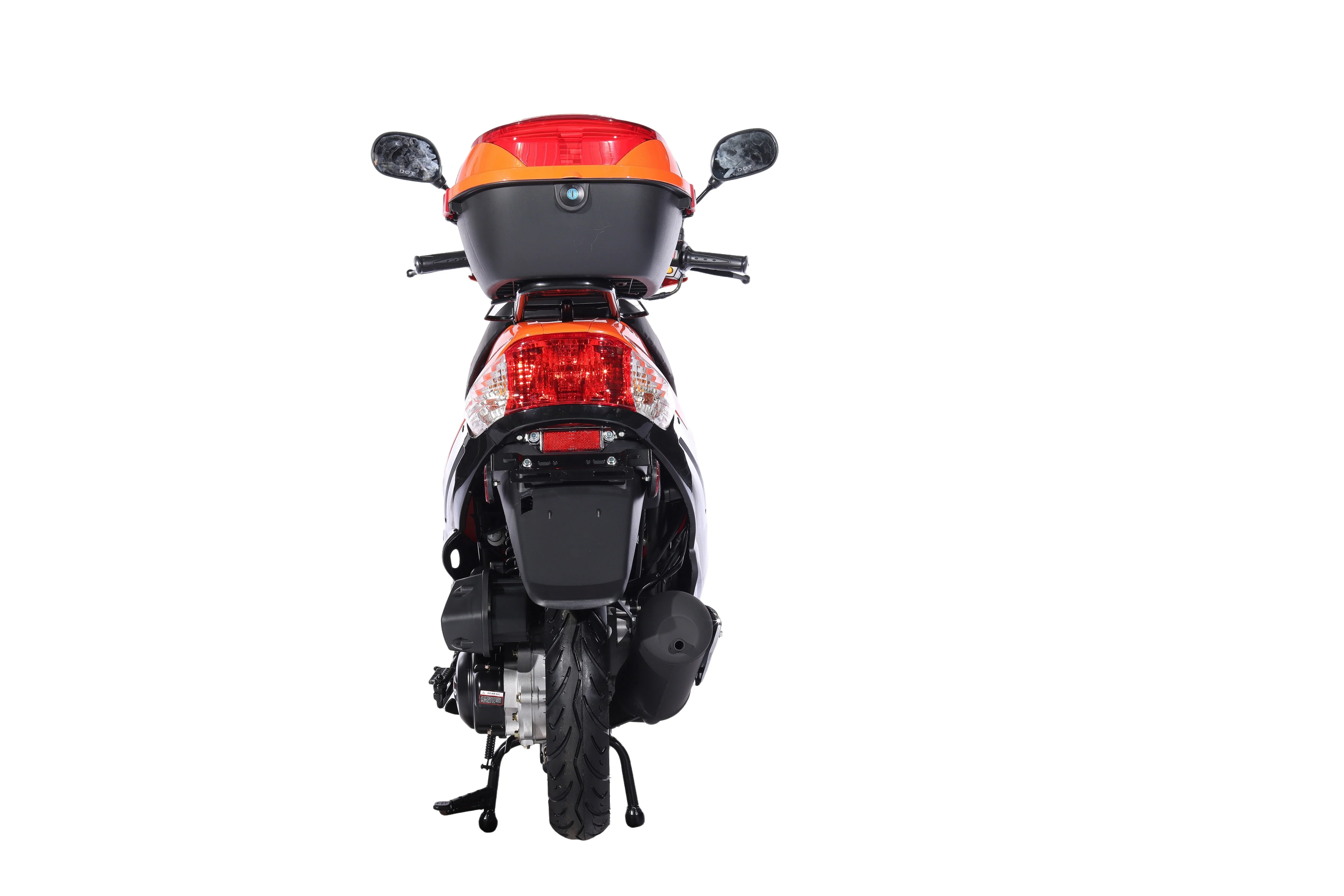 Free Shipping! X-PRO Milos 50cc Moped Scooter with 10in Aluminum Wheels, Rear Trunk, Electric/Kick Start! Large LED Headlight! - Image 30