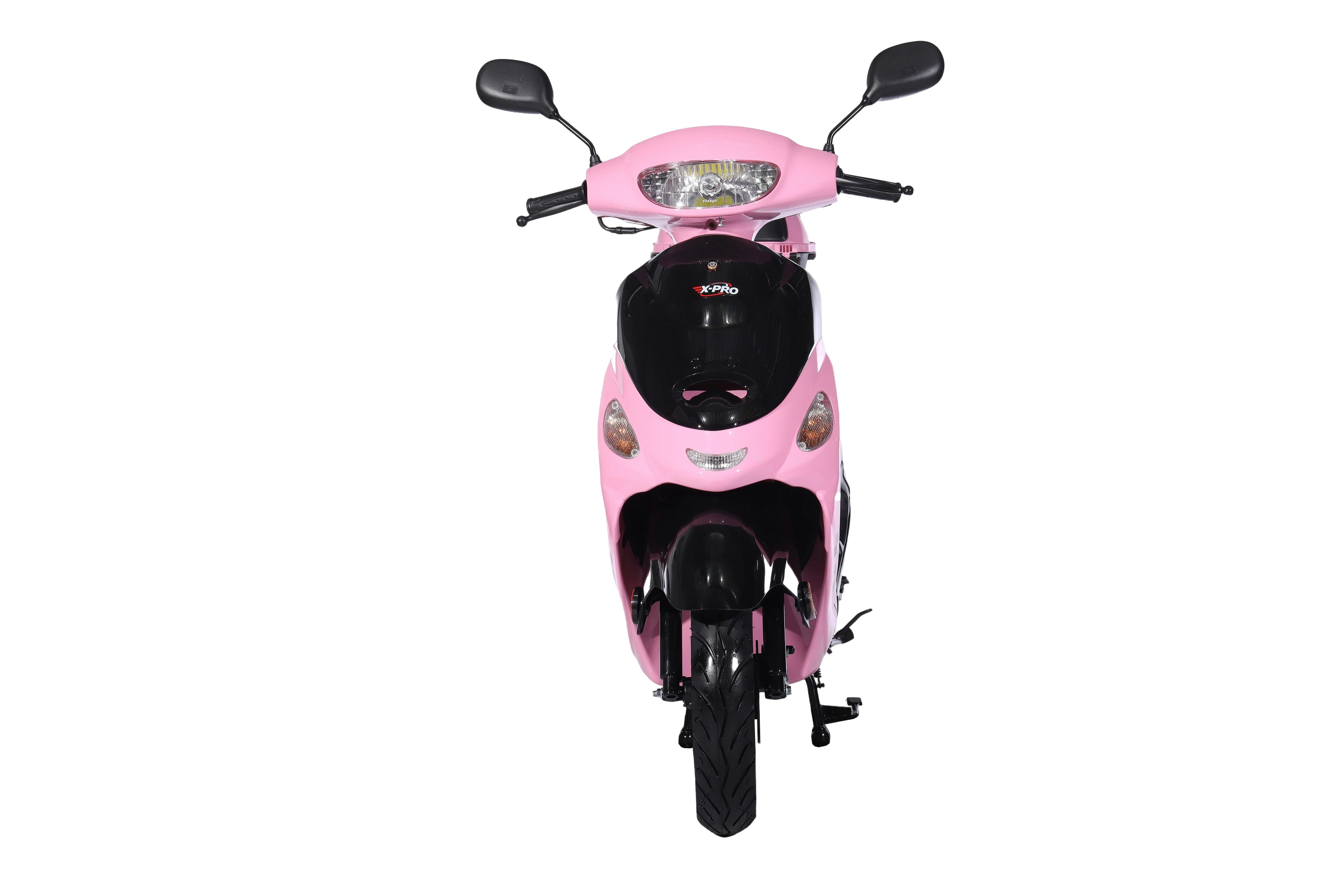 Free Shipping! X-PRO Milos 50cc Moped Scooter with 10in Aluminum Wheels, Rear Trunk, Electric/Kick Start! Large LED Headlight! - Image 34