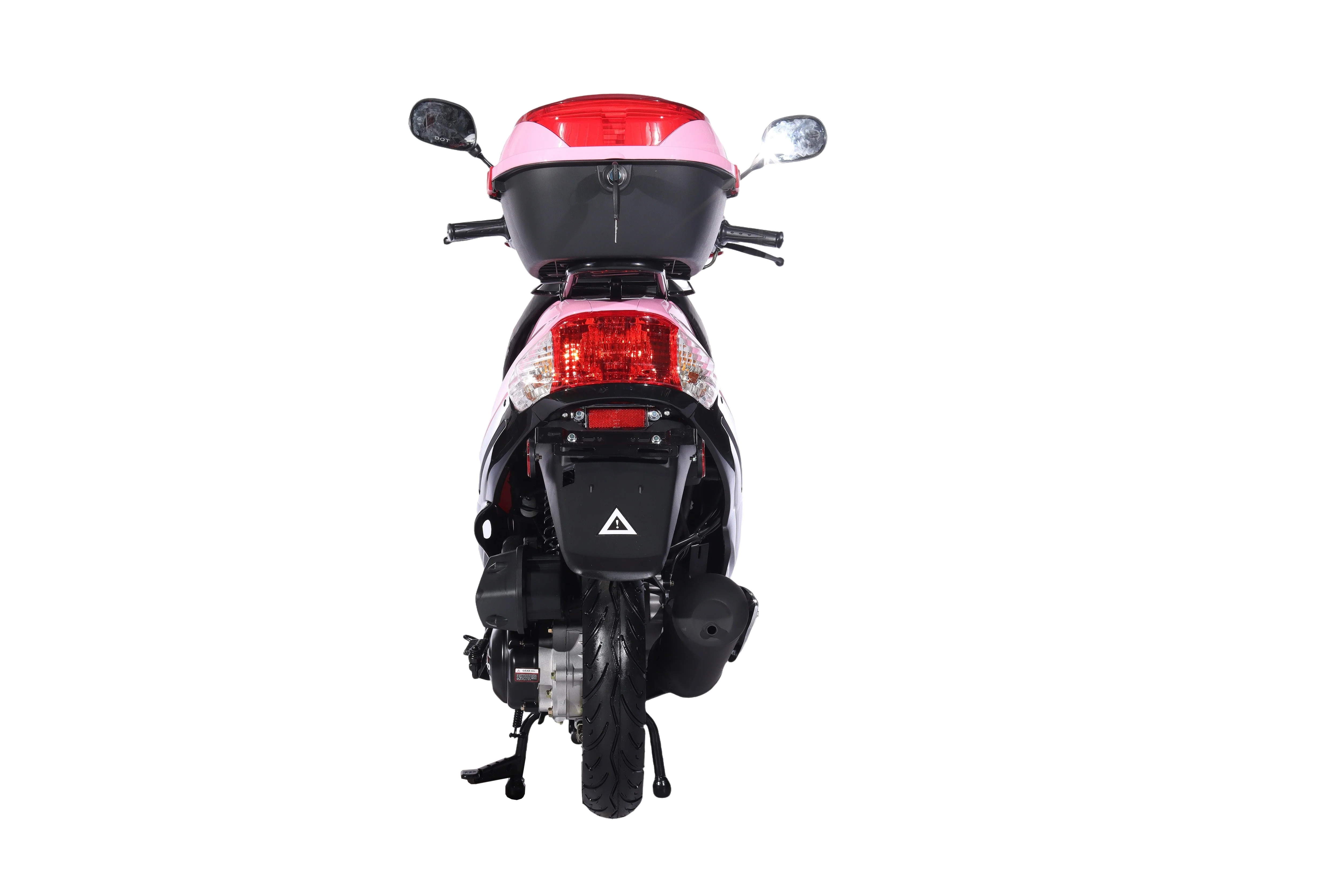 Free Shipping! X-PRO Milos 50cc Moped Scooter with 10in Aluminum Wheels, Rear Trunk, Electric/Kick Start! Large LED Headlight! - Image 38