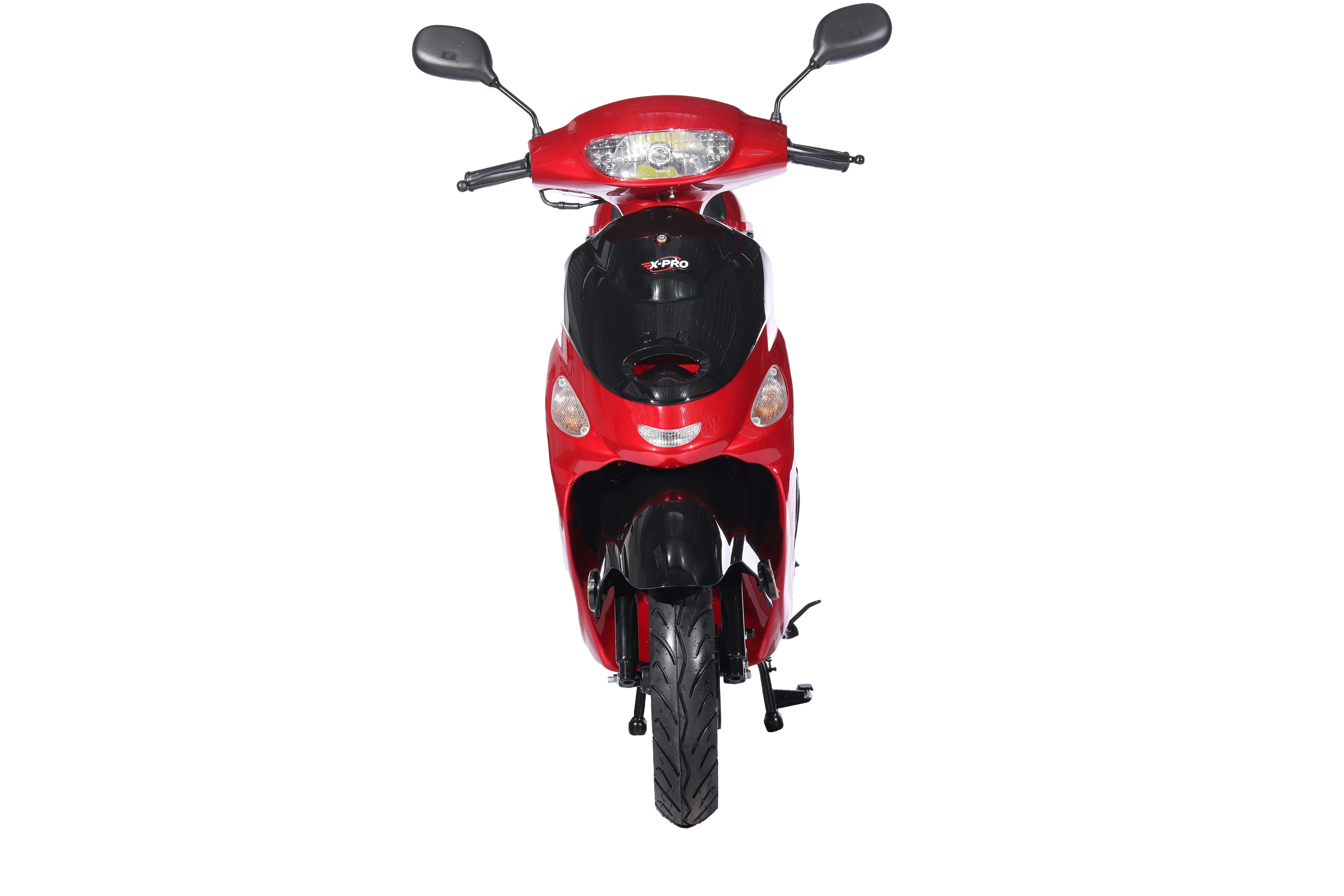 Free Shipping! X-PRO Milos 50cc Moped Scooter with 10in Aluminum Wheels, Rear Trunk, Electric/Kick Start! Large LED Headlight! - Image 42
