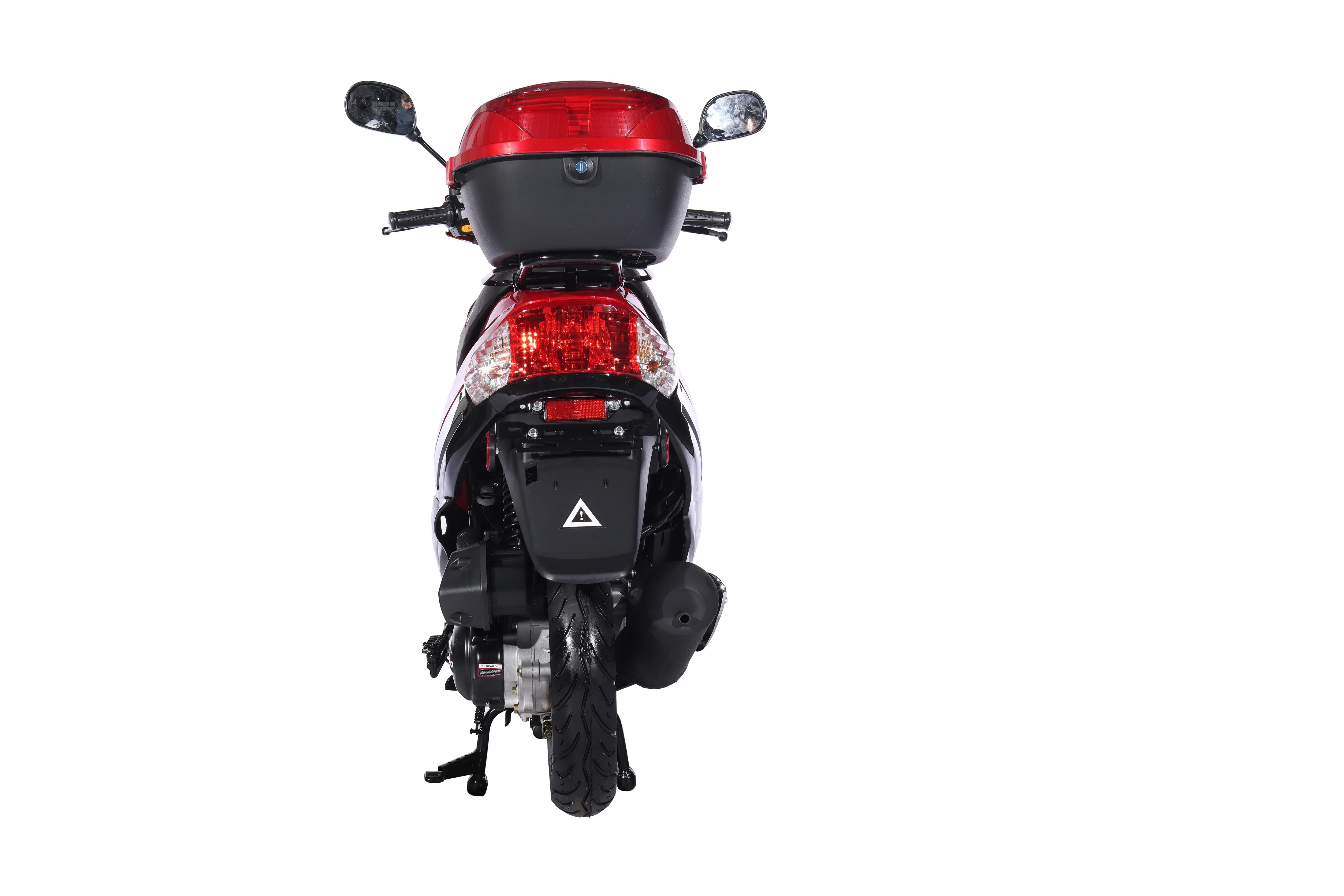 Free Shipping! X-PRO Milos 50cc Moped Scooter with 10in Aluminum Wheels, Rear Trunk, Electric/Kick Start! Large LED Headlight! - Image 46