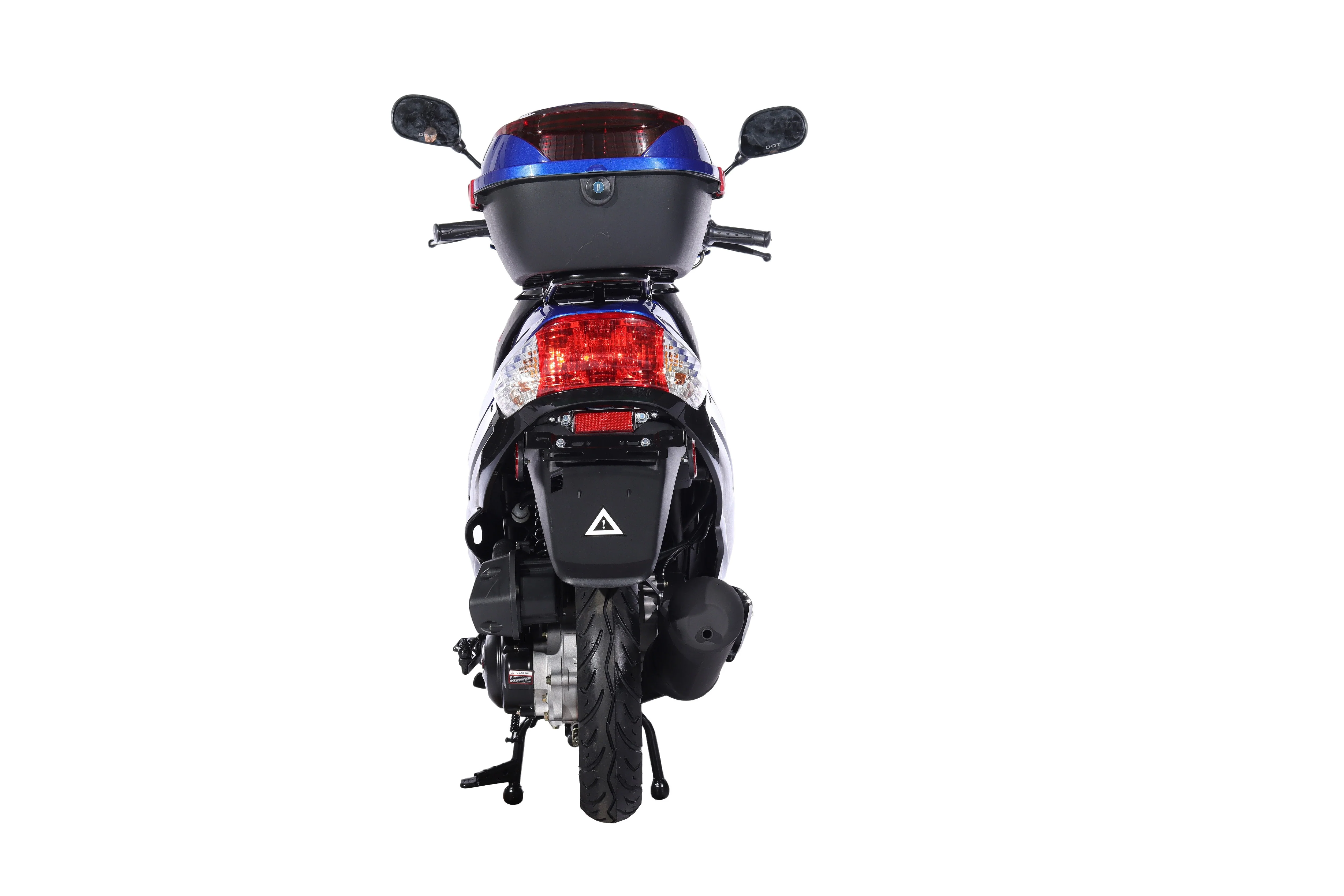 Free Shipping! X-PRO Milos 50cc Moped Scooter with 10in Aluminum Wheels, Rear Trunk, Electric/Kick Start! Large LED Headlight! - Image 54