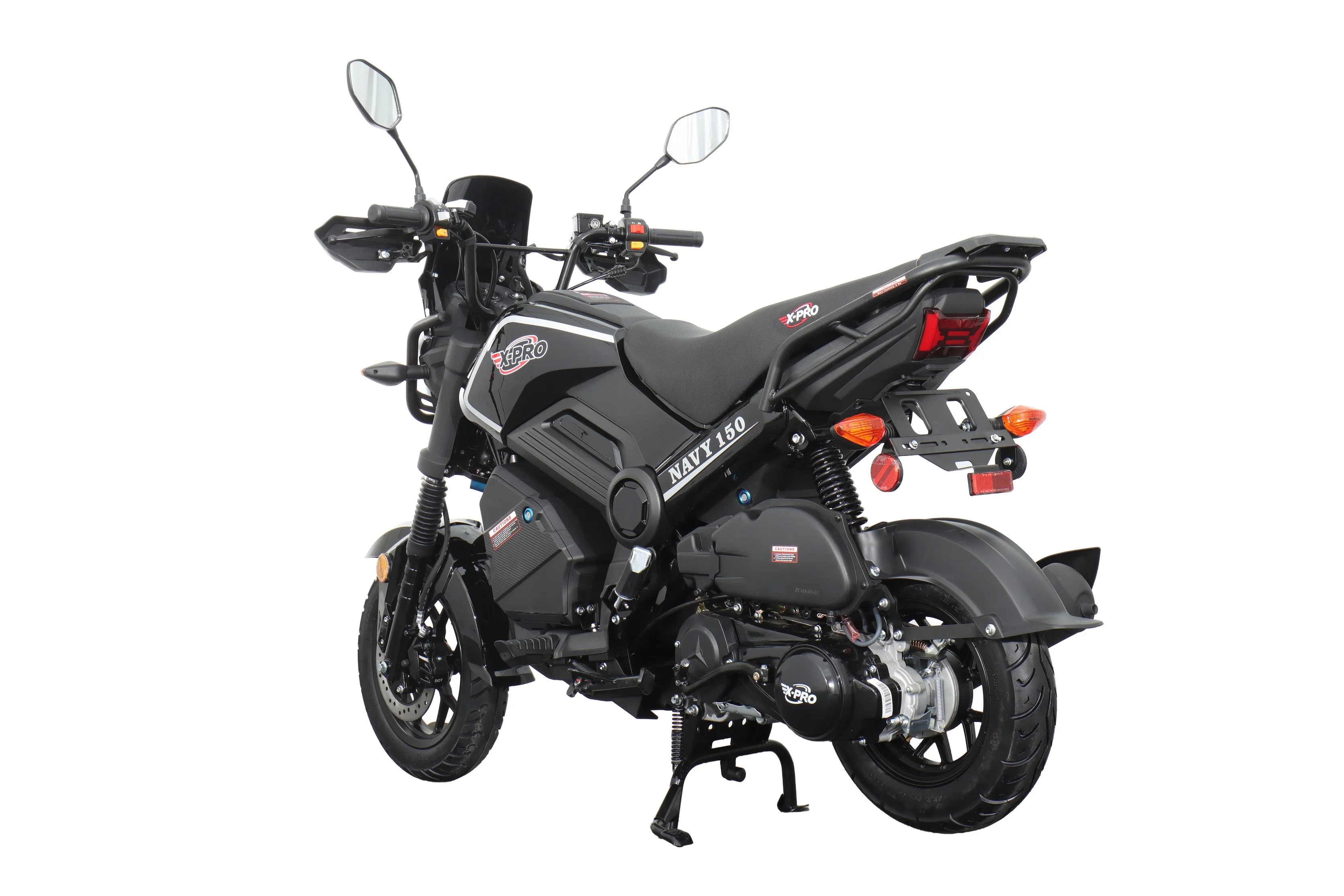 Free Shipping! X-PRO Navy 150 Motorcycle with Automatic Transmission, Electric/Kick Start! 12"/10" Aluminum Wheels! - Image 10